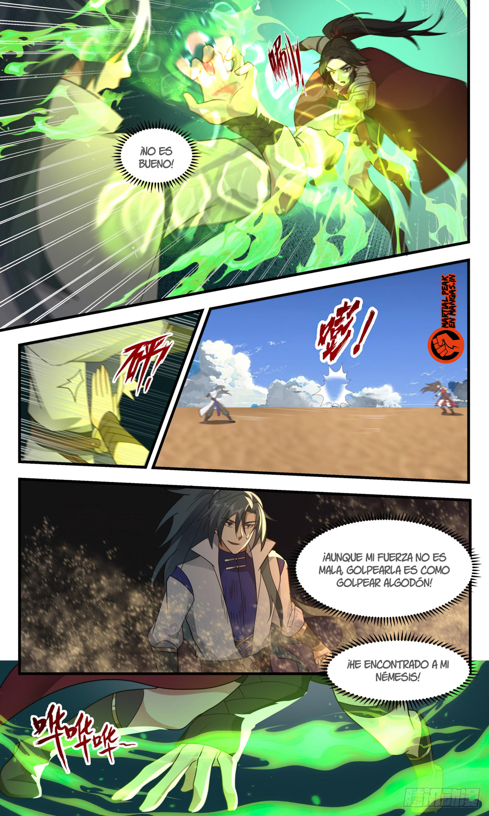 Martial Peak Capítulo 2623 - Página 4 en español
