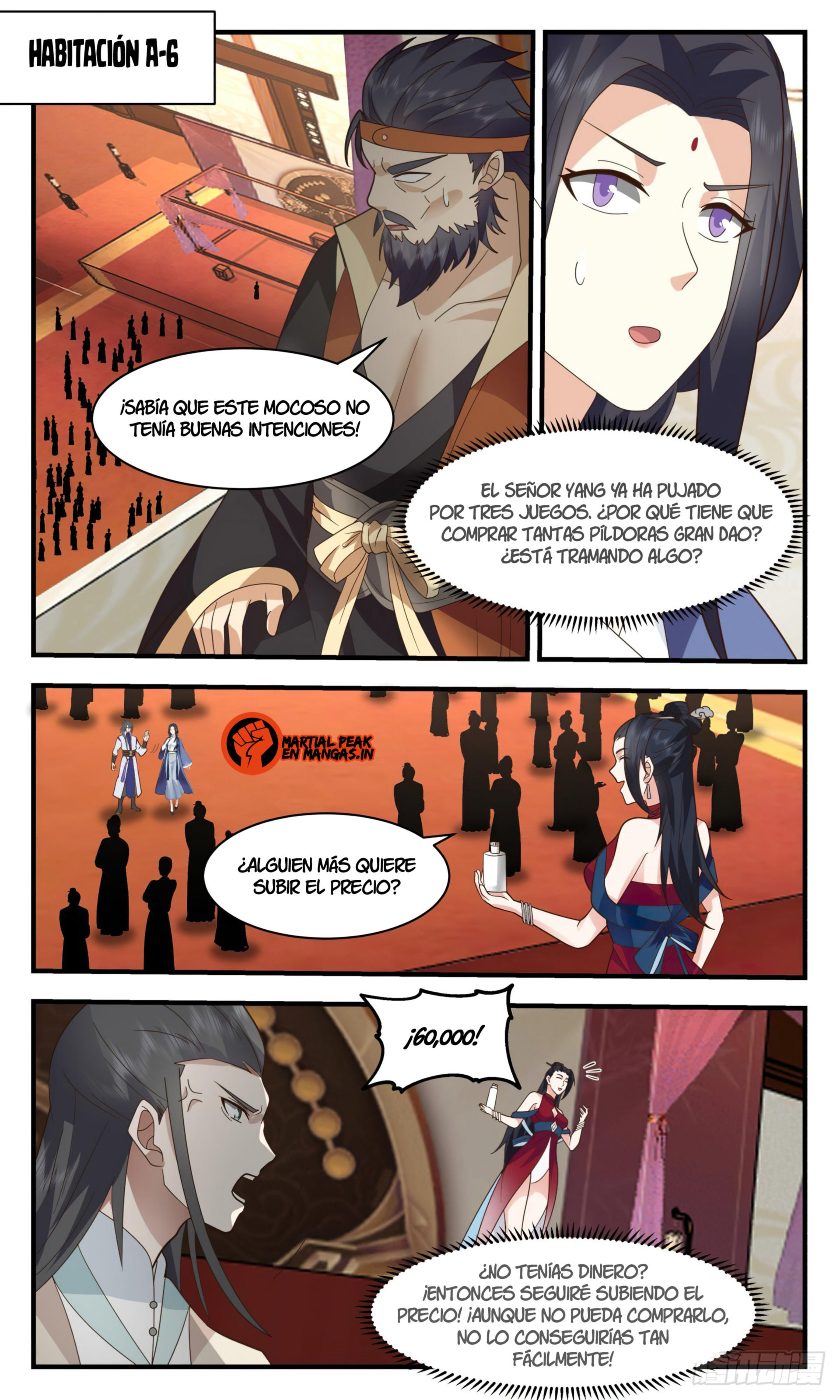 Martial Peak Capítulo 2625 - Página 12 en español
