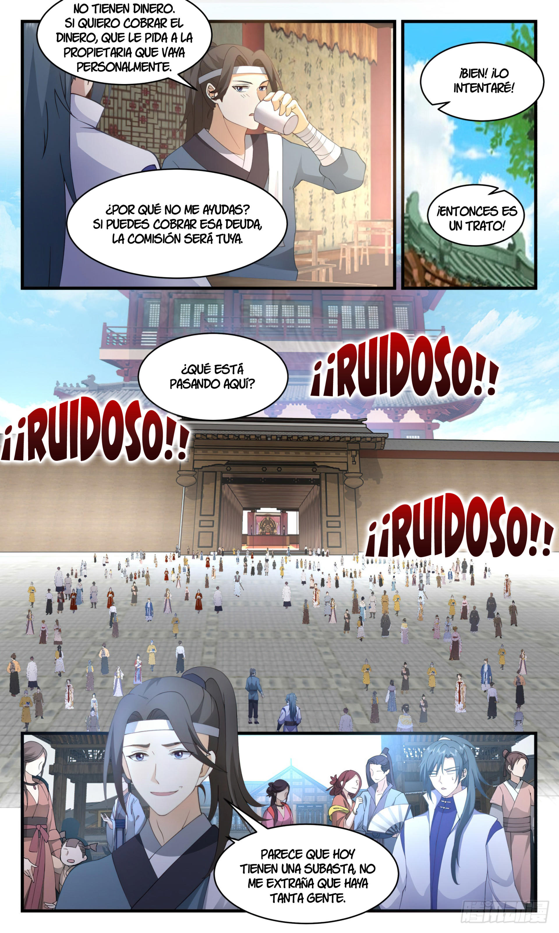 Martial Peak Capítulo 2625 - Página 3 en español