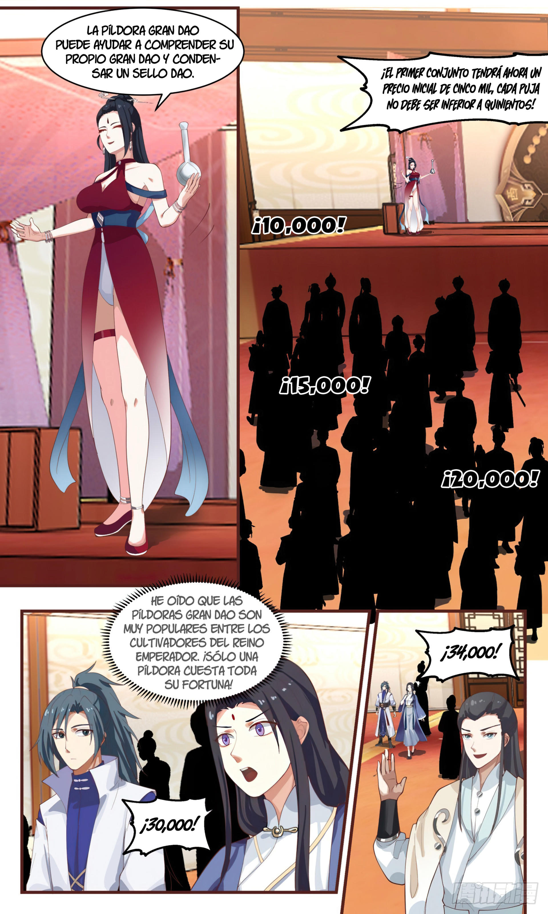 Martial Peak Capítulo 2625 - Página 8 en español