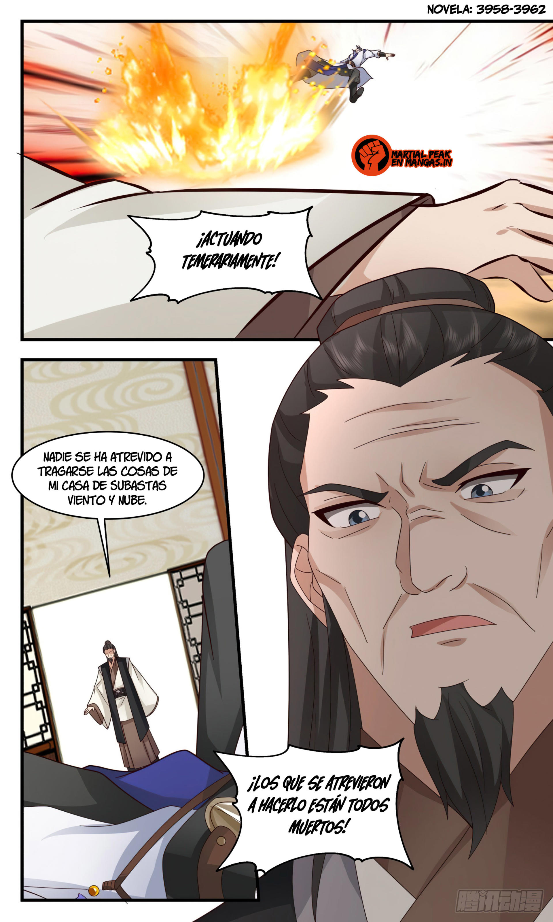 Martial Peak Capítulo 2626 - Página 13 en español