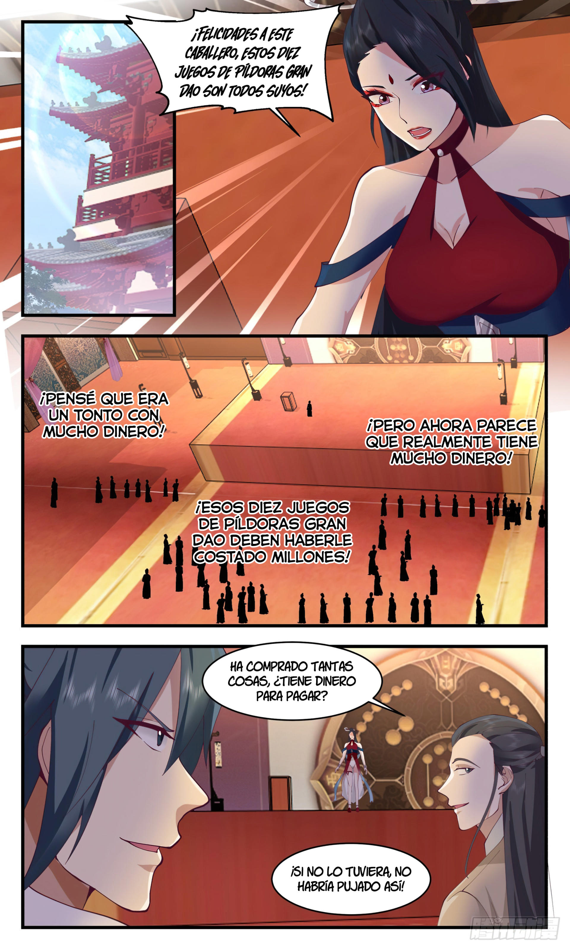 Martial Peak Capítulo 2626 - Página 3 en español