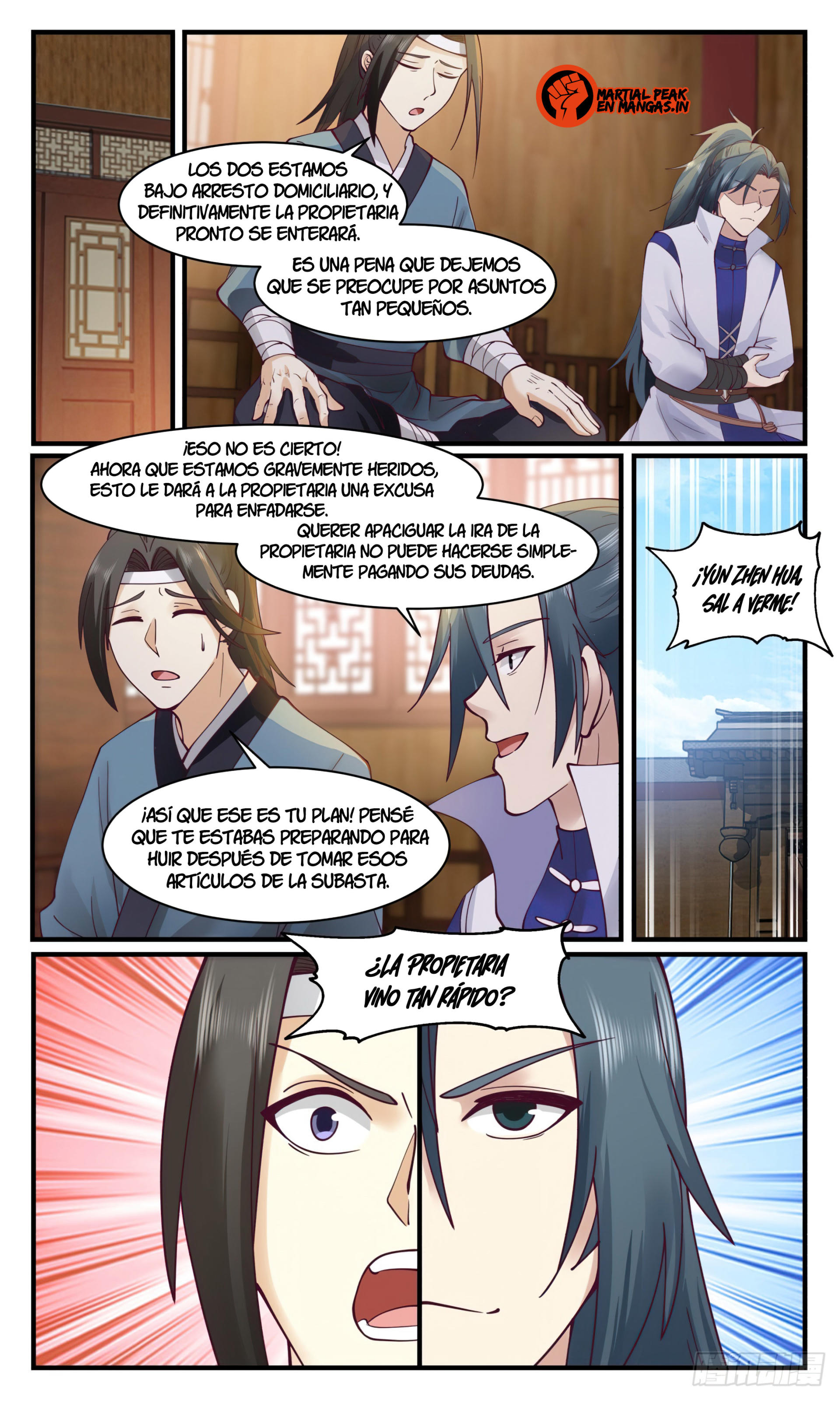 Martial Peak Capítulo 2627 - Página 8 en español