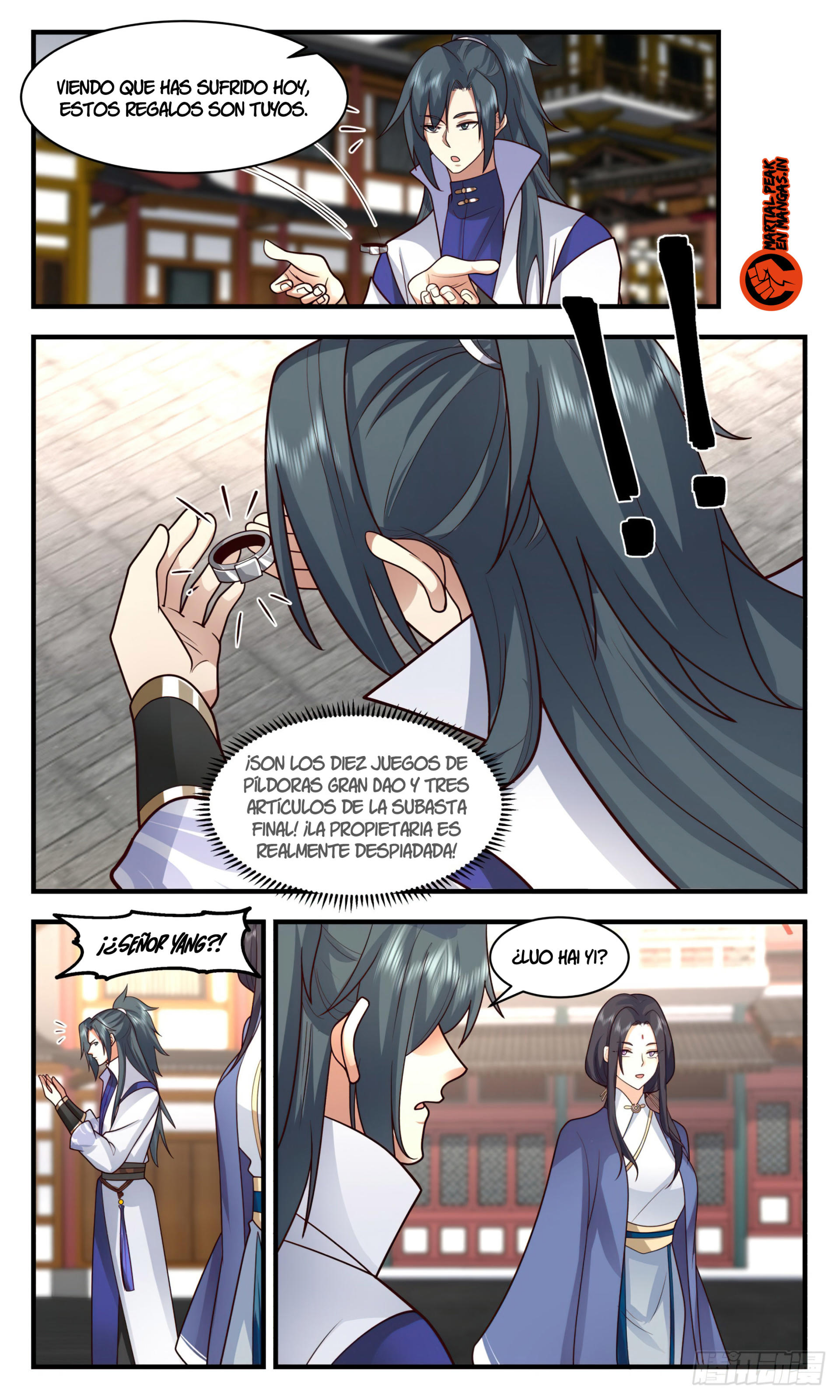 Martial Peak Capítulo 2628 - Página 5 en español