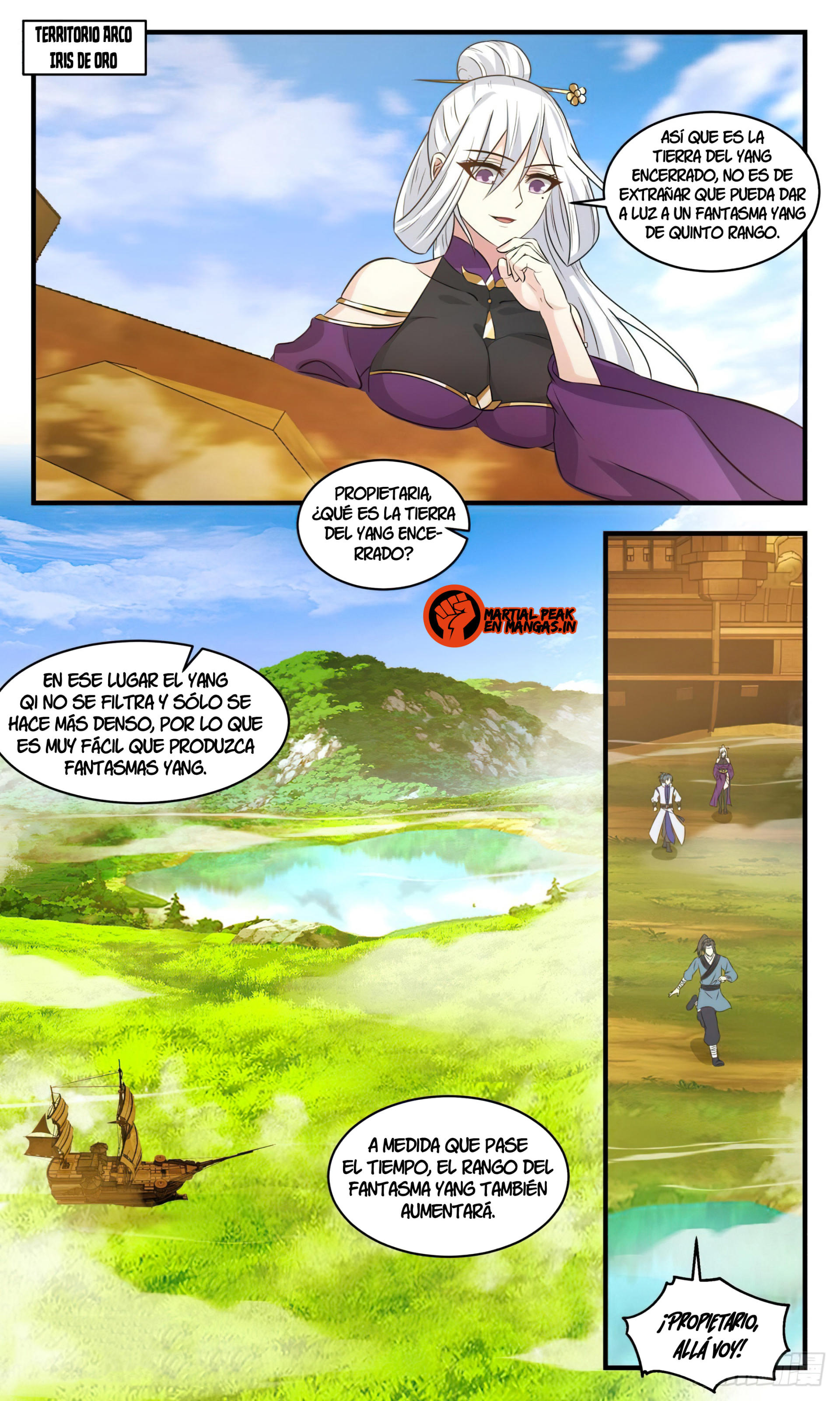 Martial Peak Capítulo 2632 - Página 11 en español