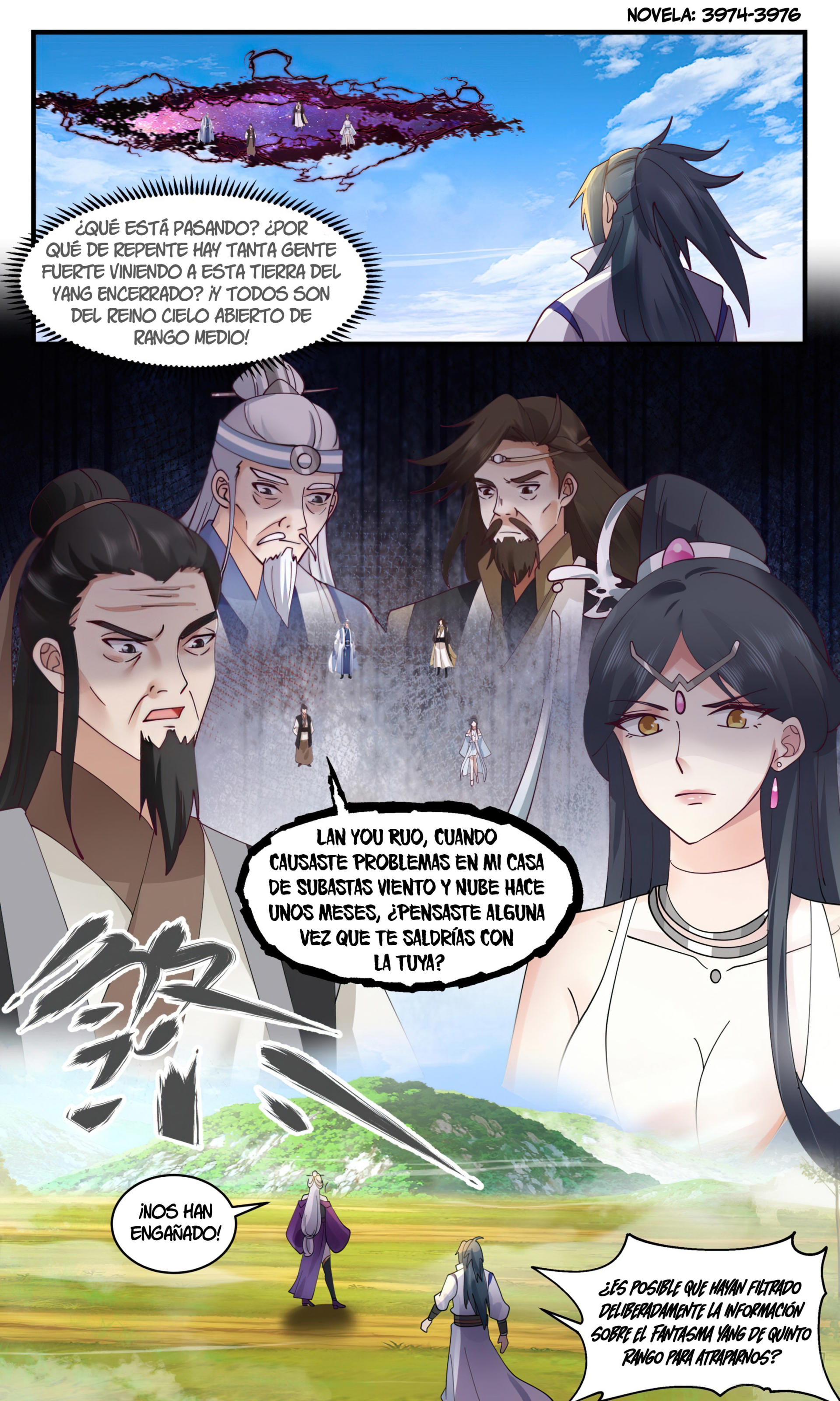Martial Peak Capítulo 2632 - Página 13 en español