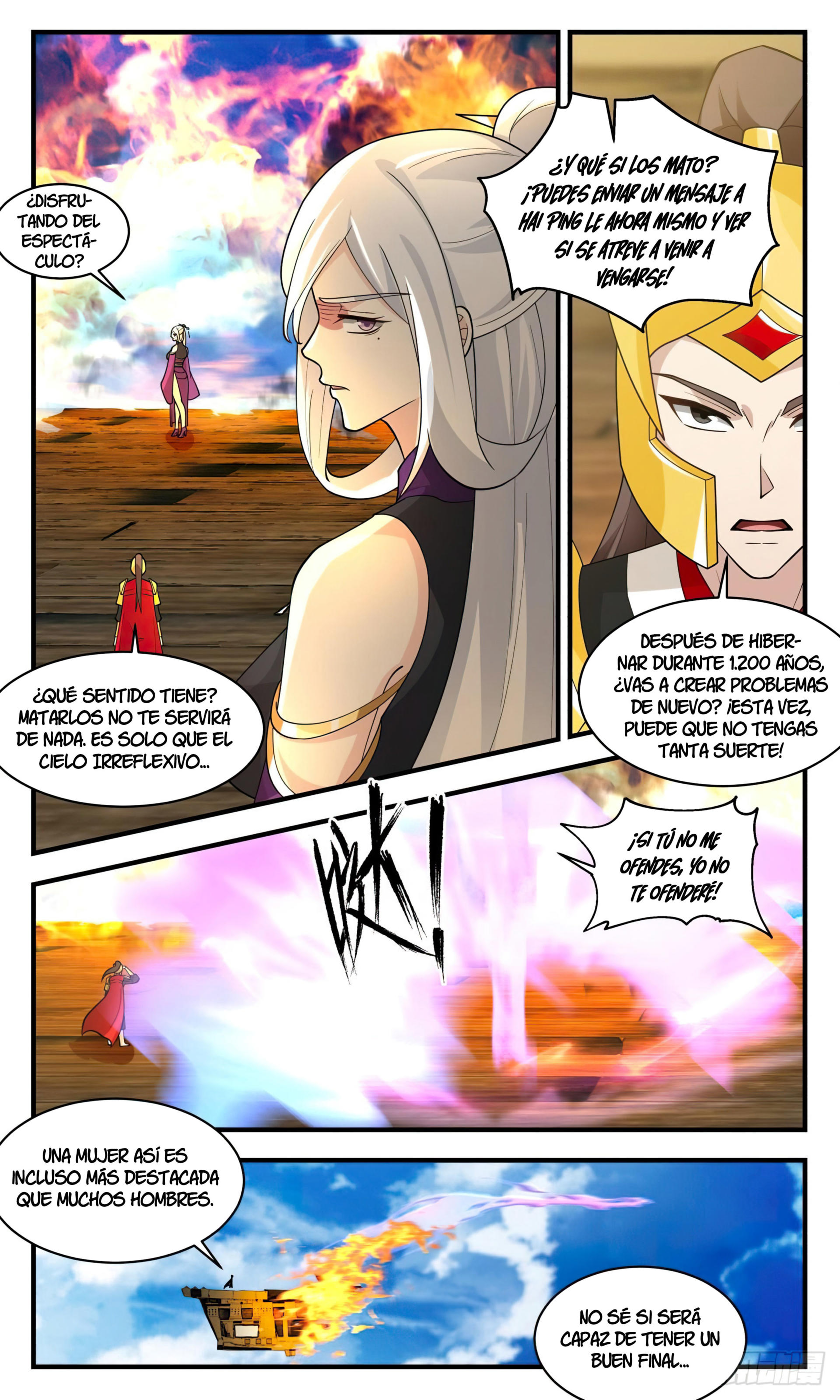 Martial Peak Capítulo 2632 - Página 6 en español
