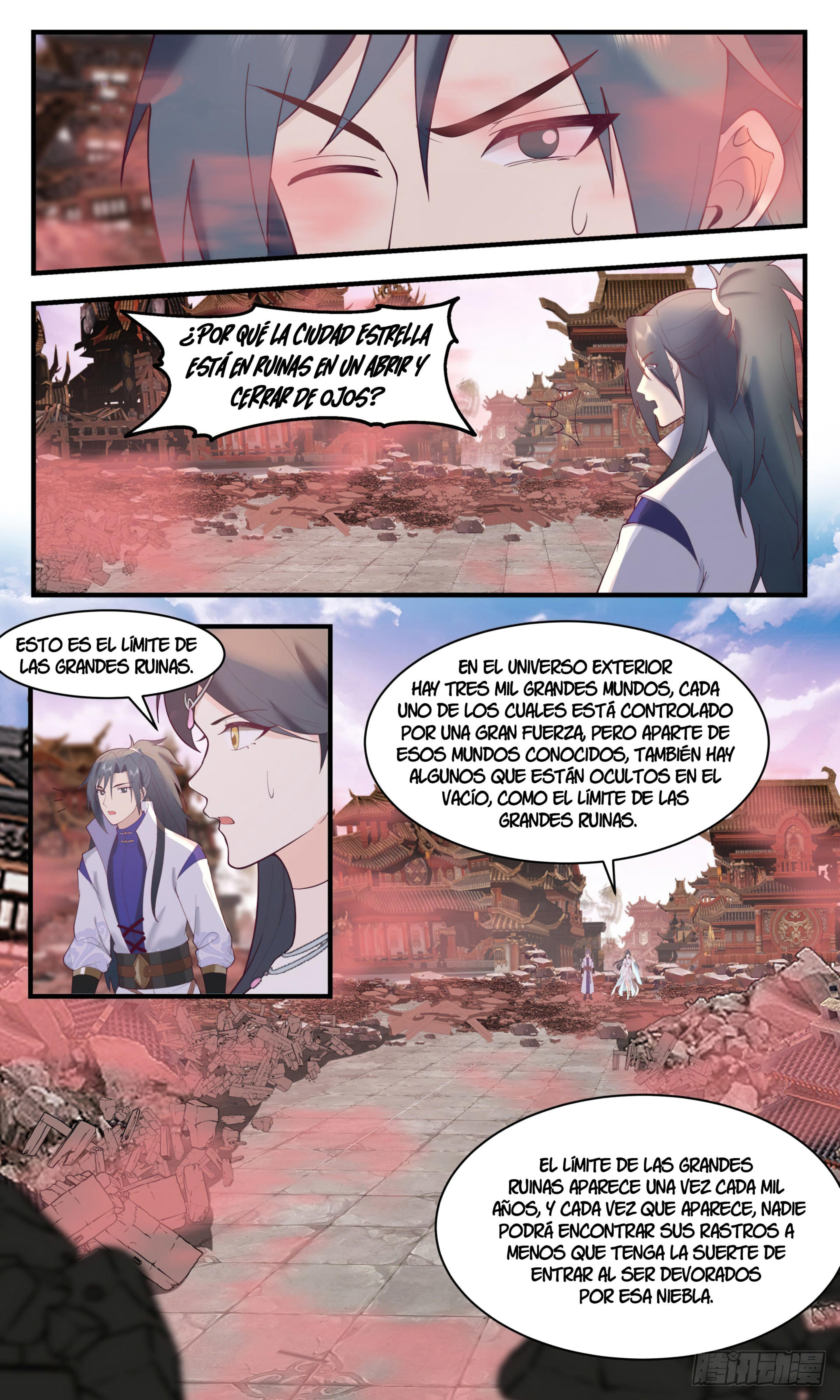 Martial Peak Capítulo 2635 - Página 10 en español