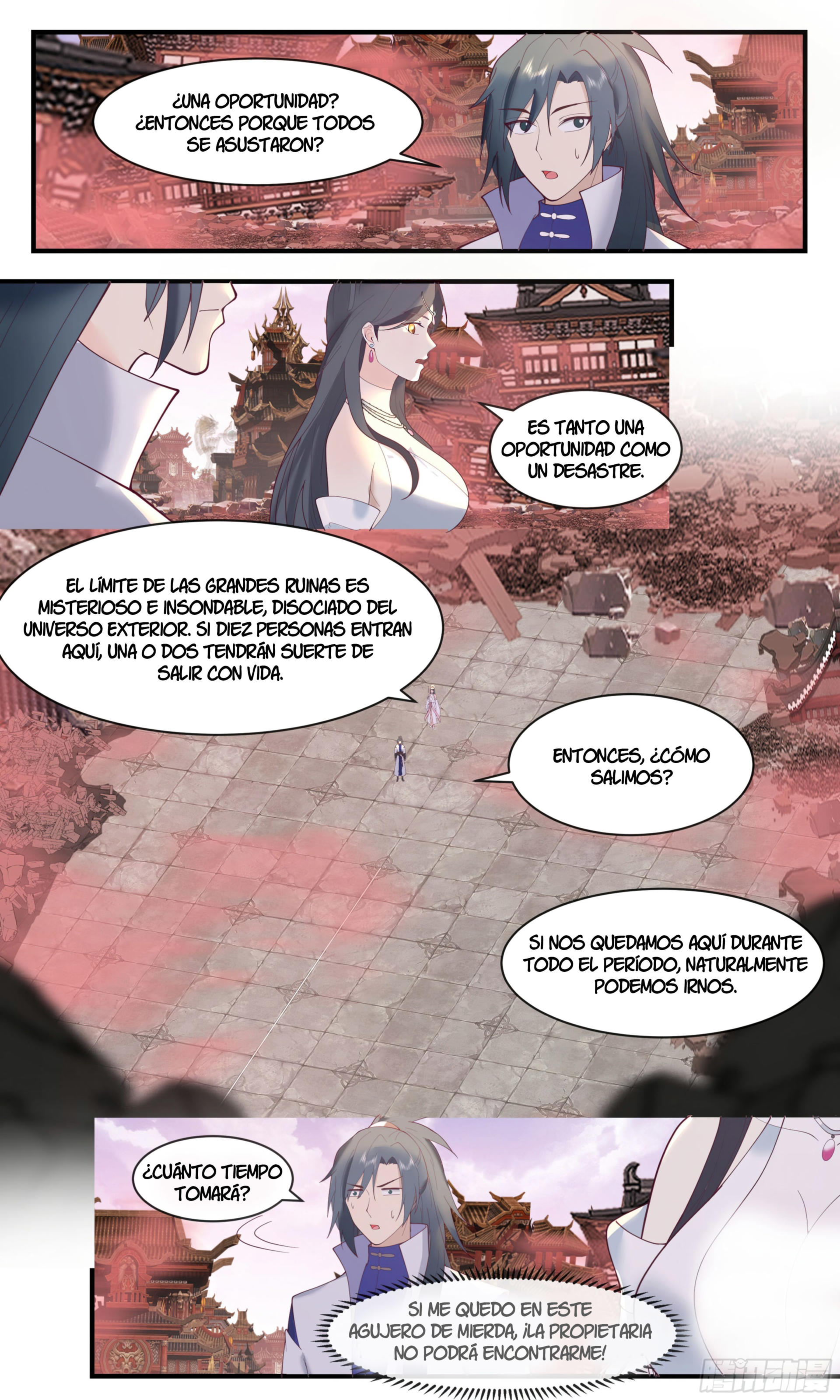 Martial Peak Capítulo 2635 - Página 11 en español
