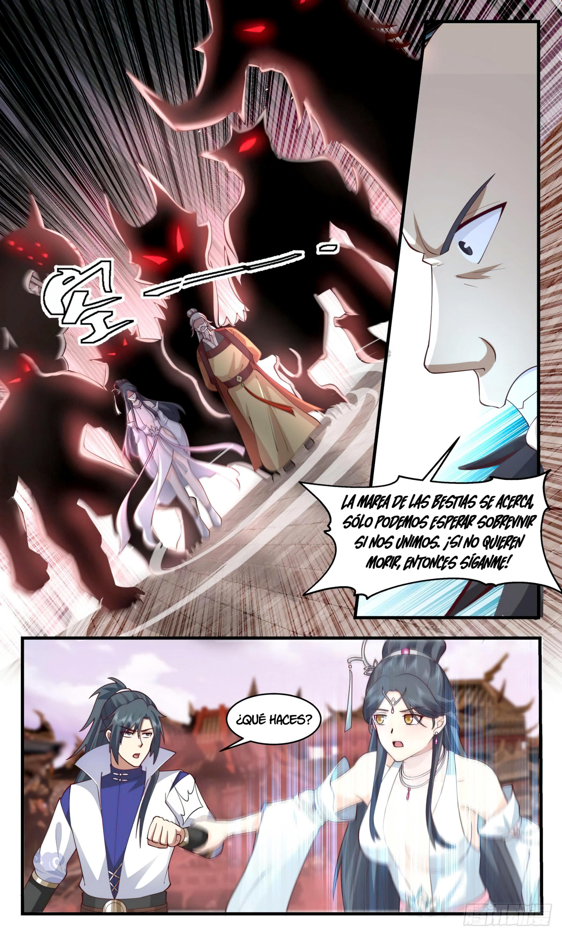 Martial Peak Capítulo 2636 - Página 12 en español