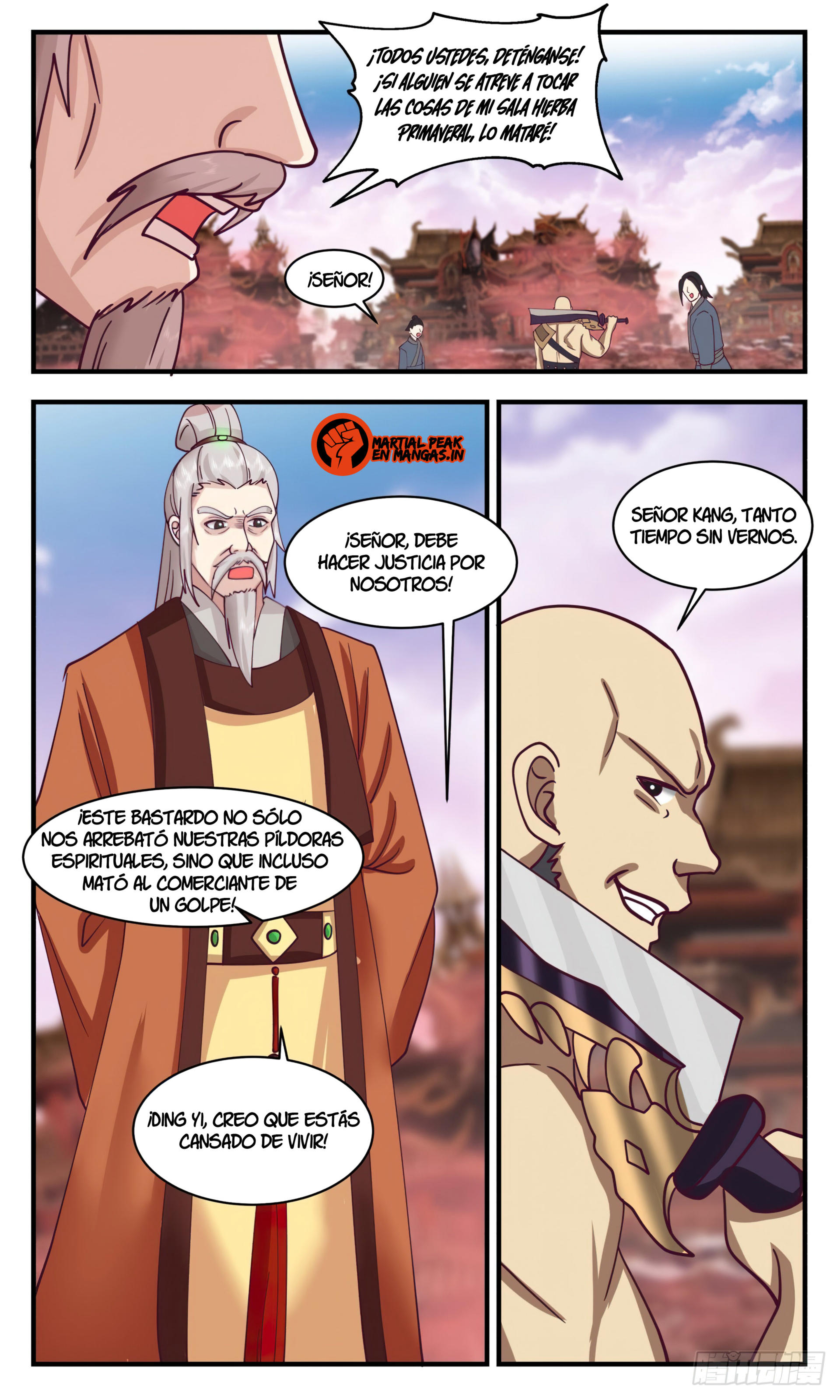 Martial Peak Capítulo 2636 - Página 5 en español