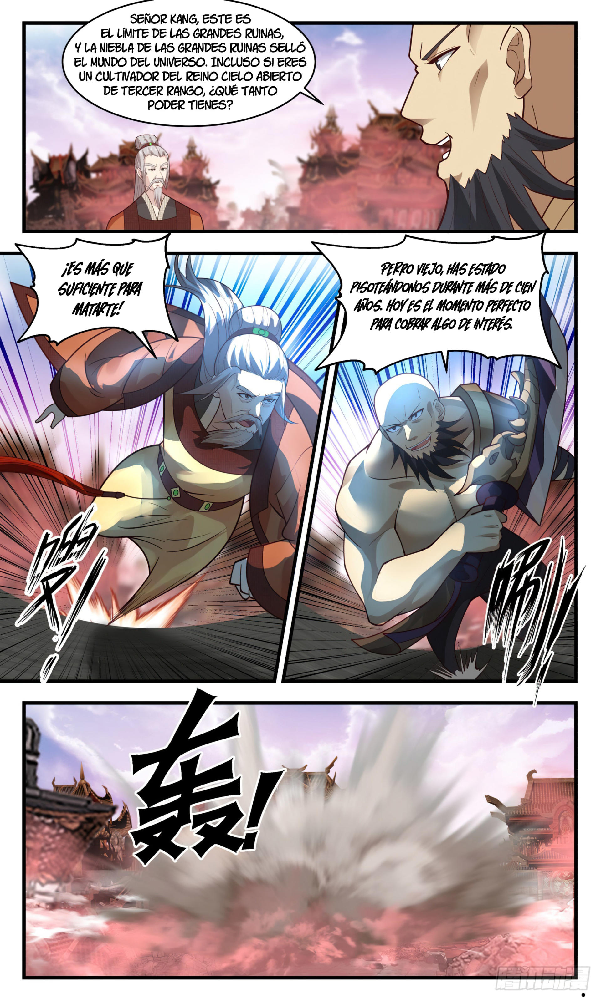 Martial Peak Capítulo 2636 - Página 6 en español