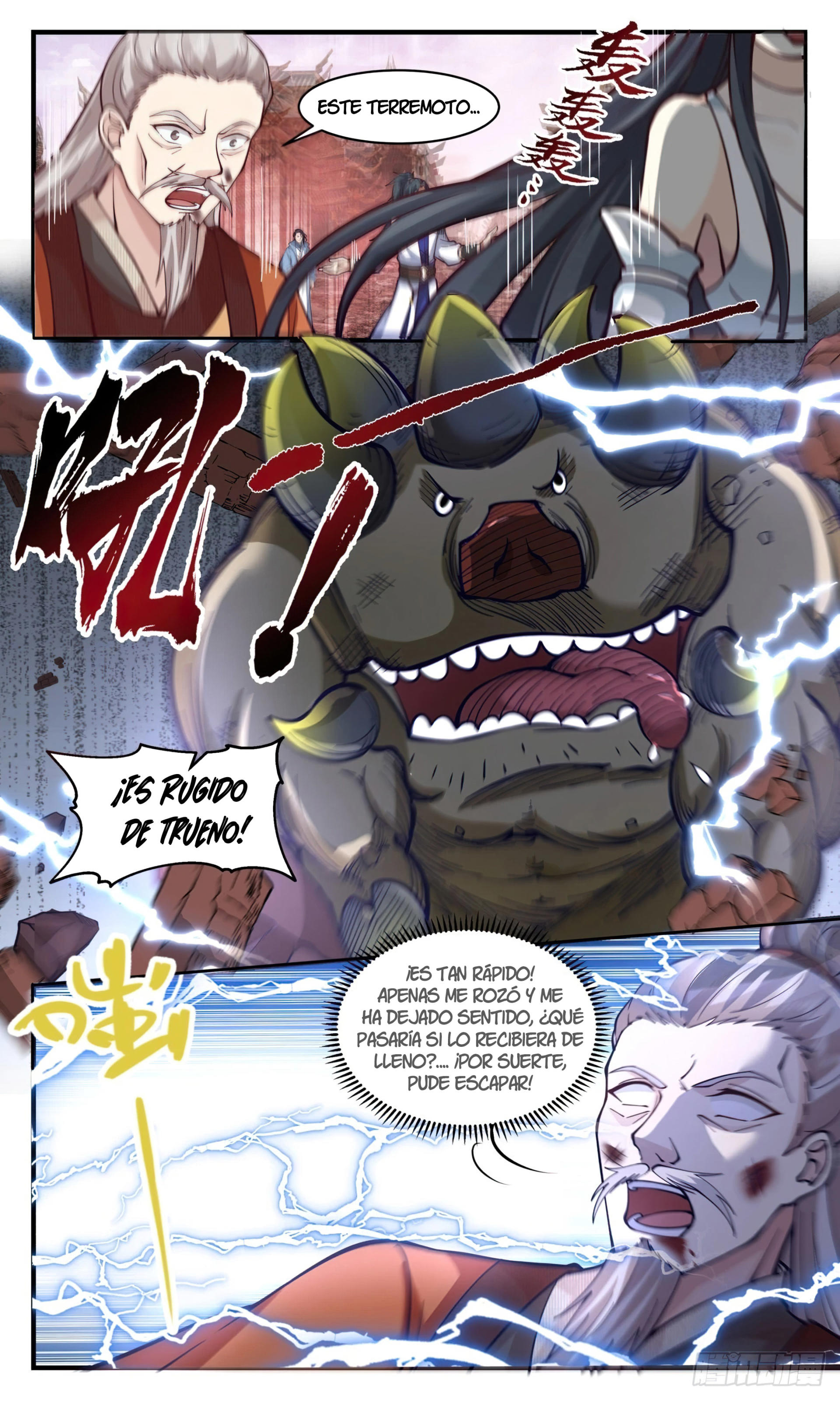 Martial Peak Capítulo 2637 - Página 5 en español
