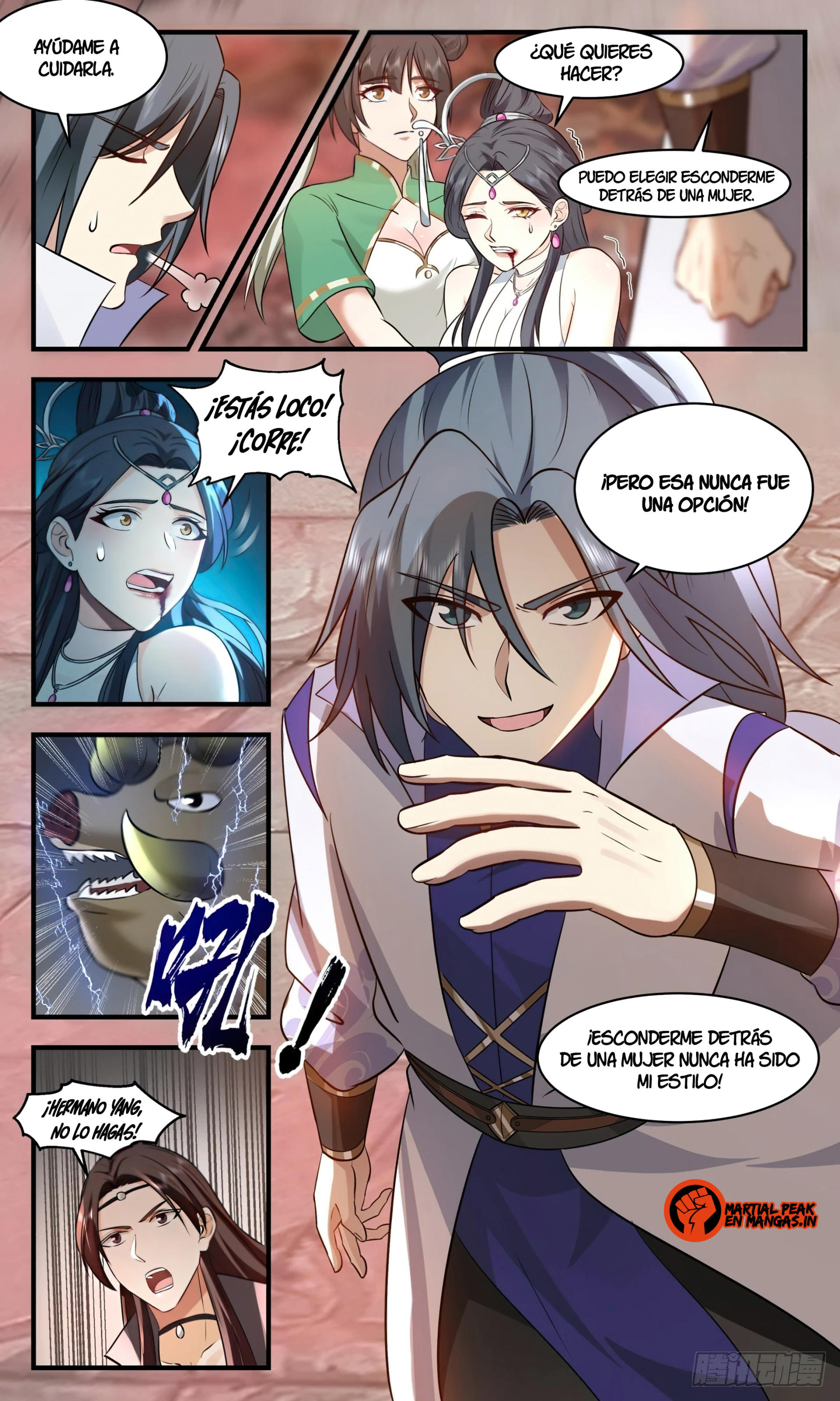 Martial Peak Capítulo 2637 - Página 7 en español