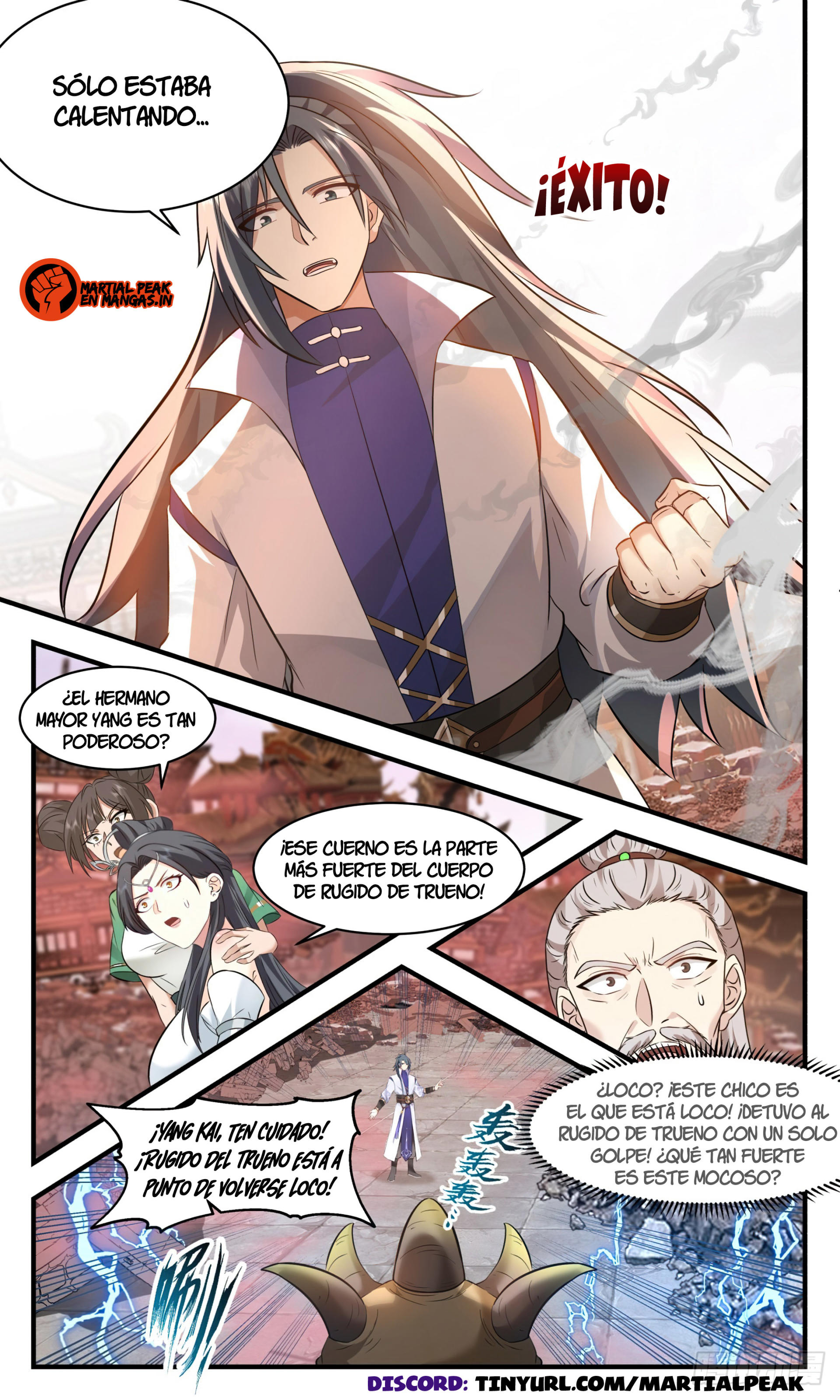 Martial Peak Capítulo 2637 - Página 9 en español
