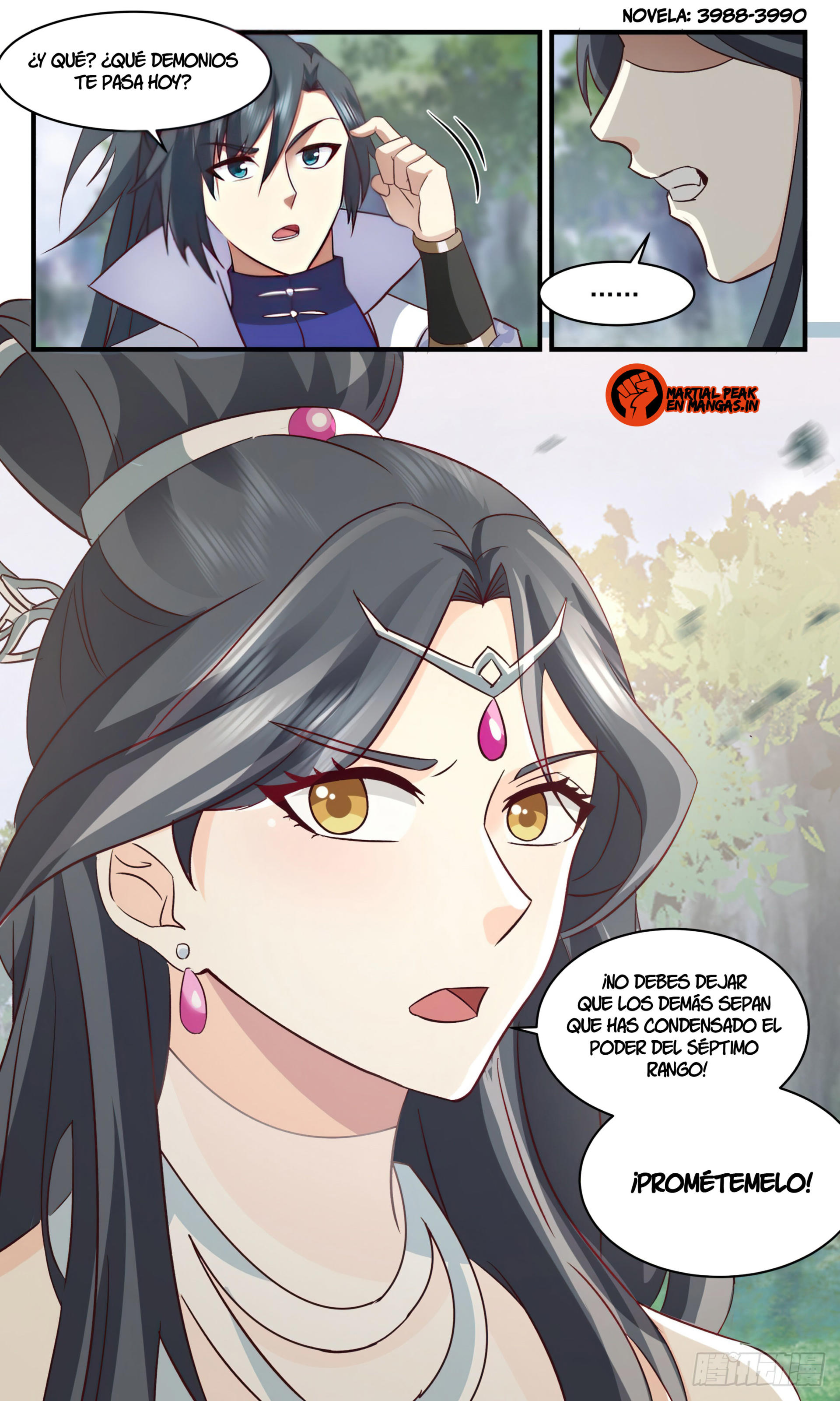 Martial Peak Capítulo 2638 - Página 13 en español