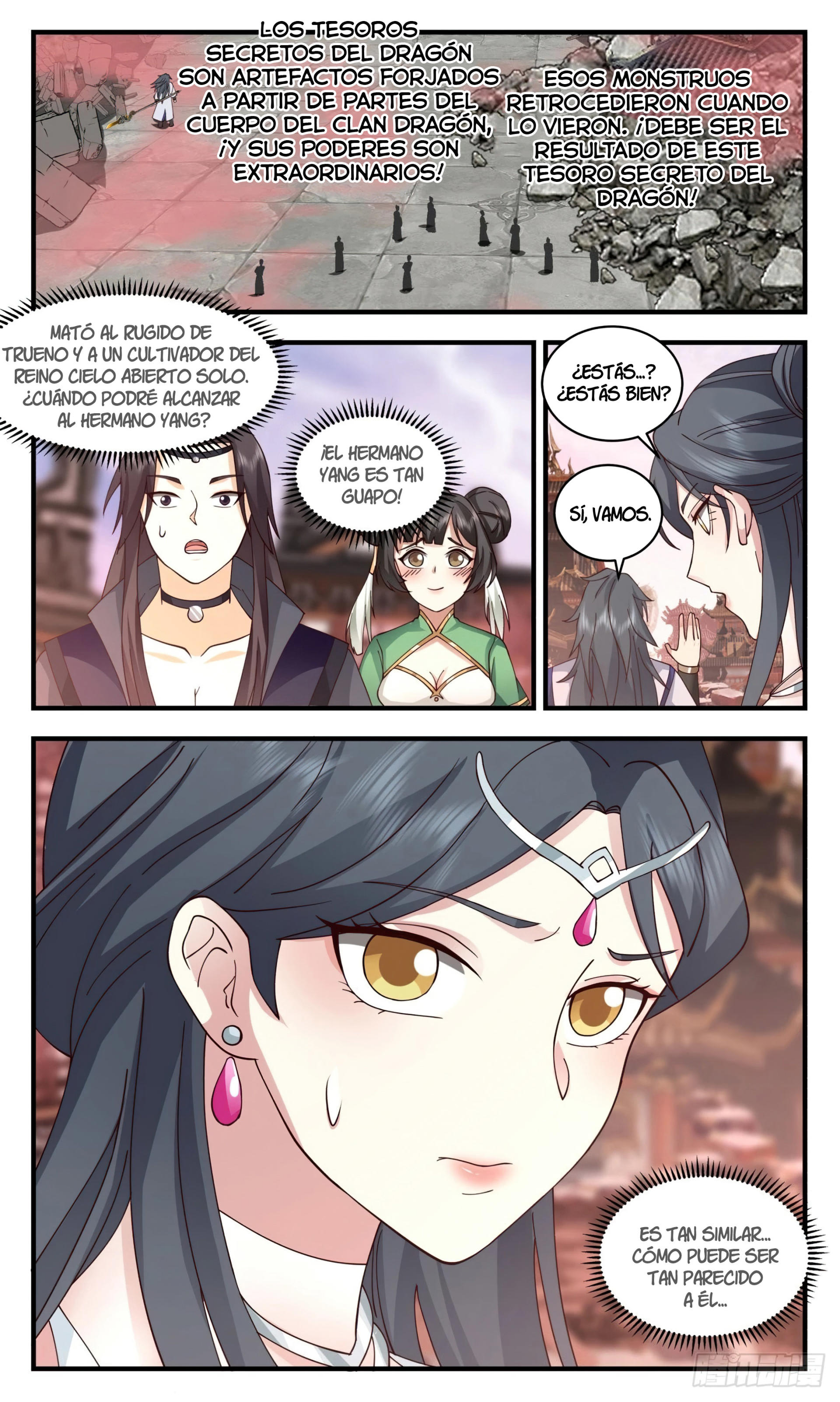 Martial Peak Capítulo 2638 - Página 7 en español