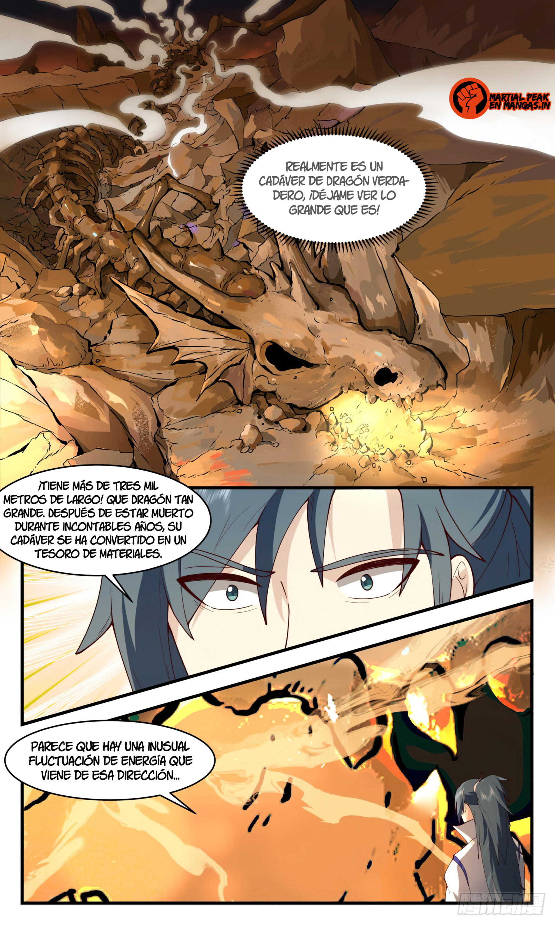 Martial Peak Capítulo 2641 - Página 6 en español