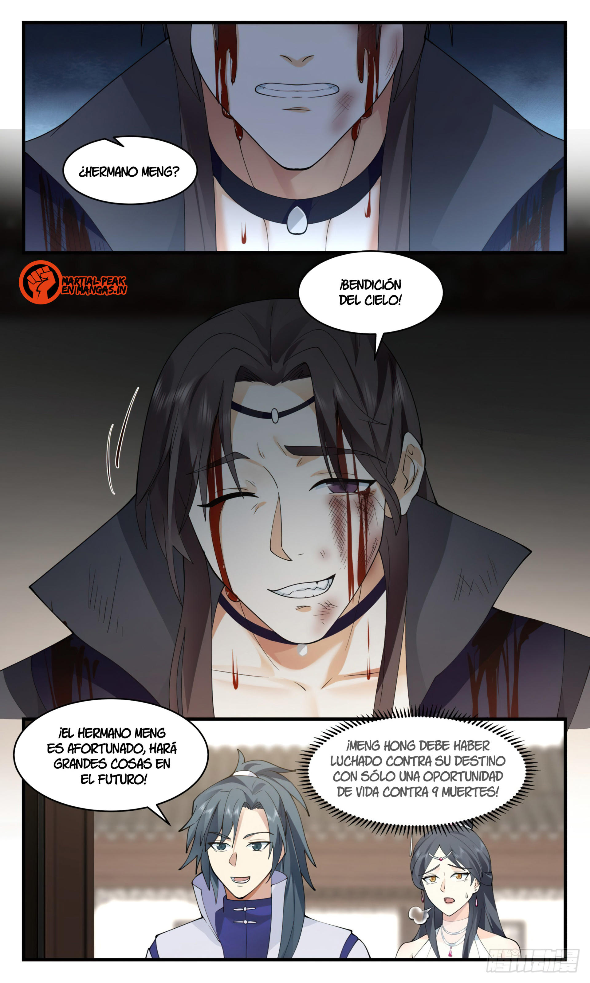 Martial Peak Capítulo 2646 - Página 8 en español