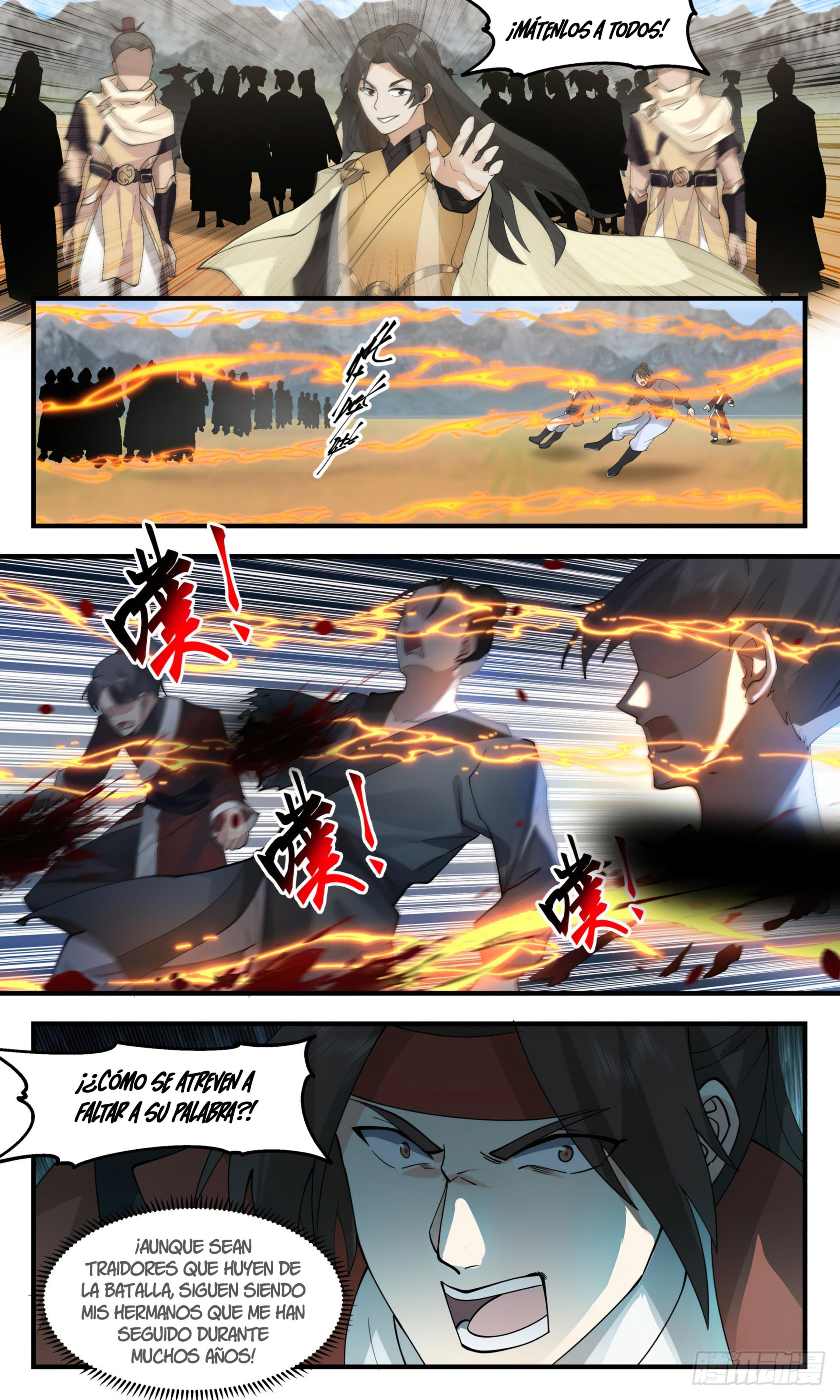 Martial Peak Capítulo 2647 - Página 10 en español