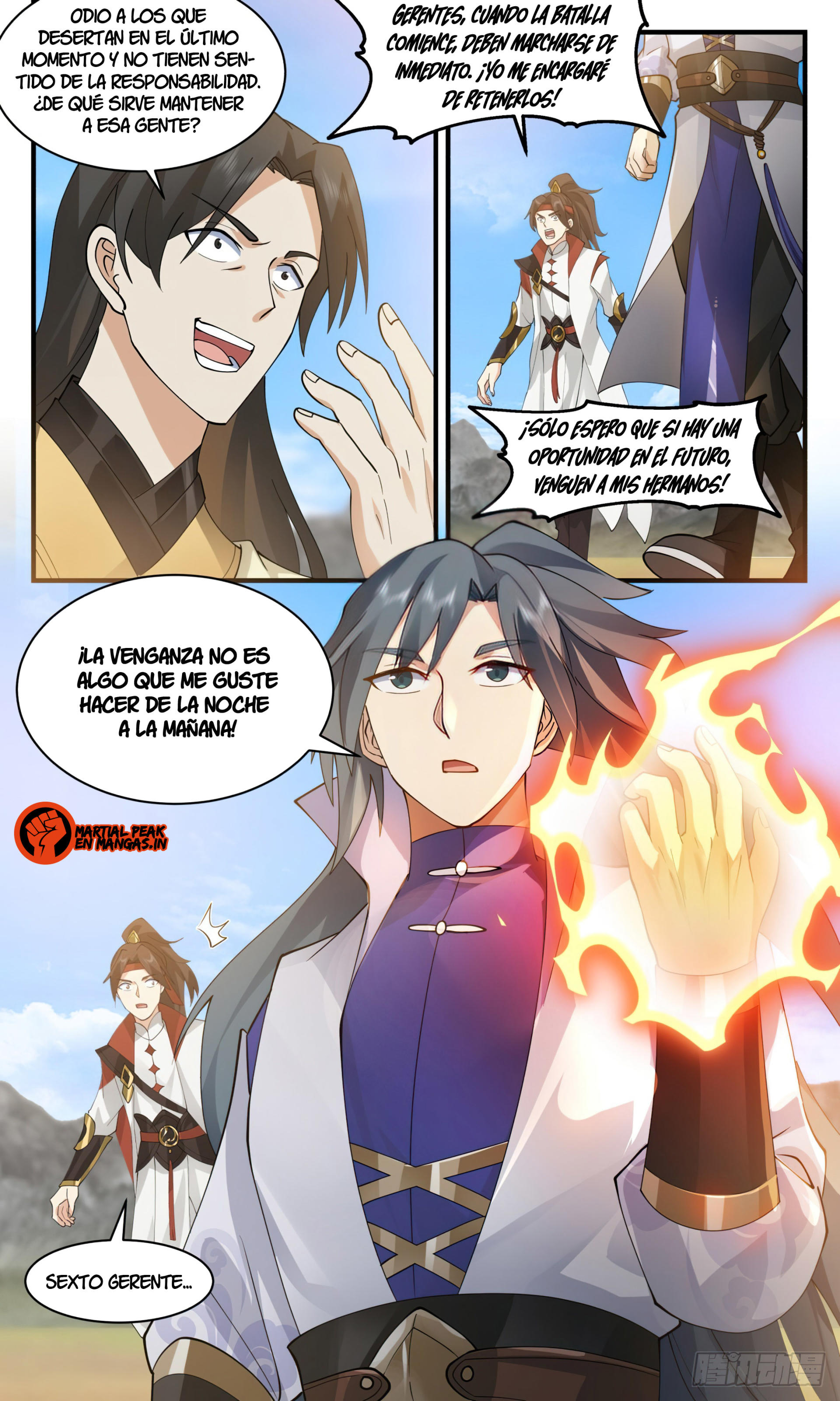 Martial Peak Capítulo 2647 - Página 11 en español