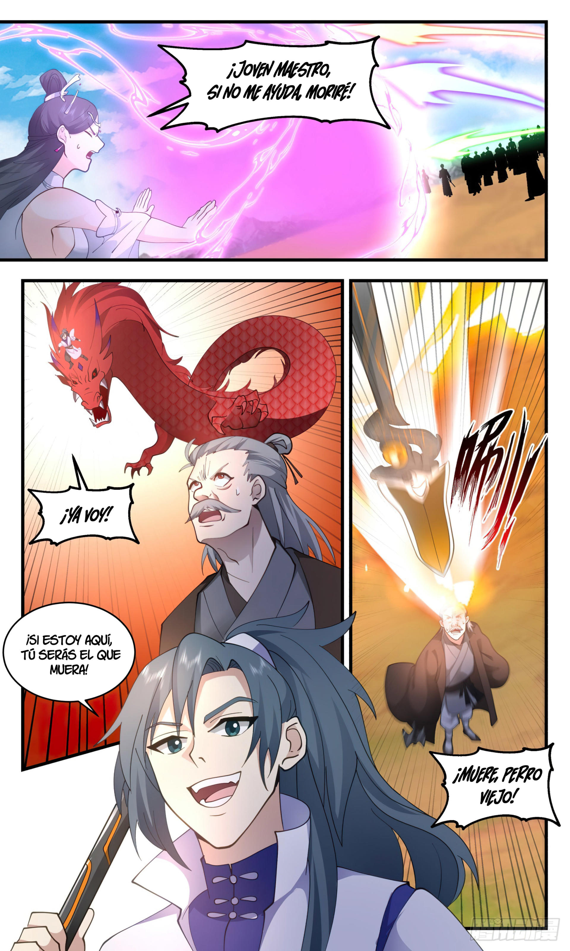 Martial Peak Capítulo 2649 - Página 4 en español