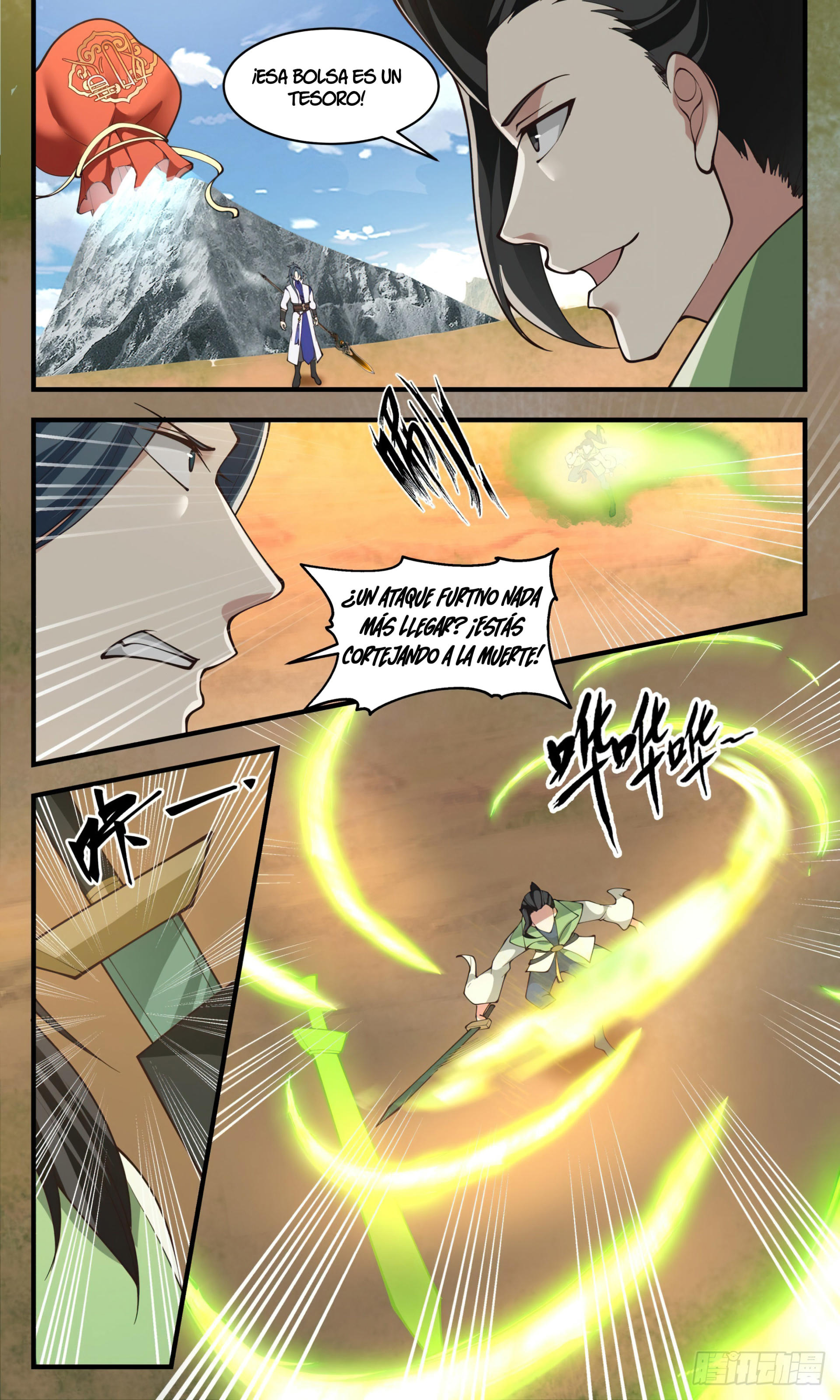 Martial Peak Capítulo 2650 - Página 10 en español