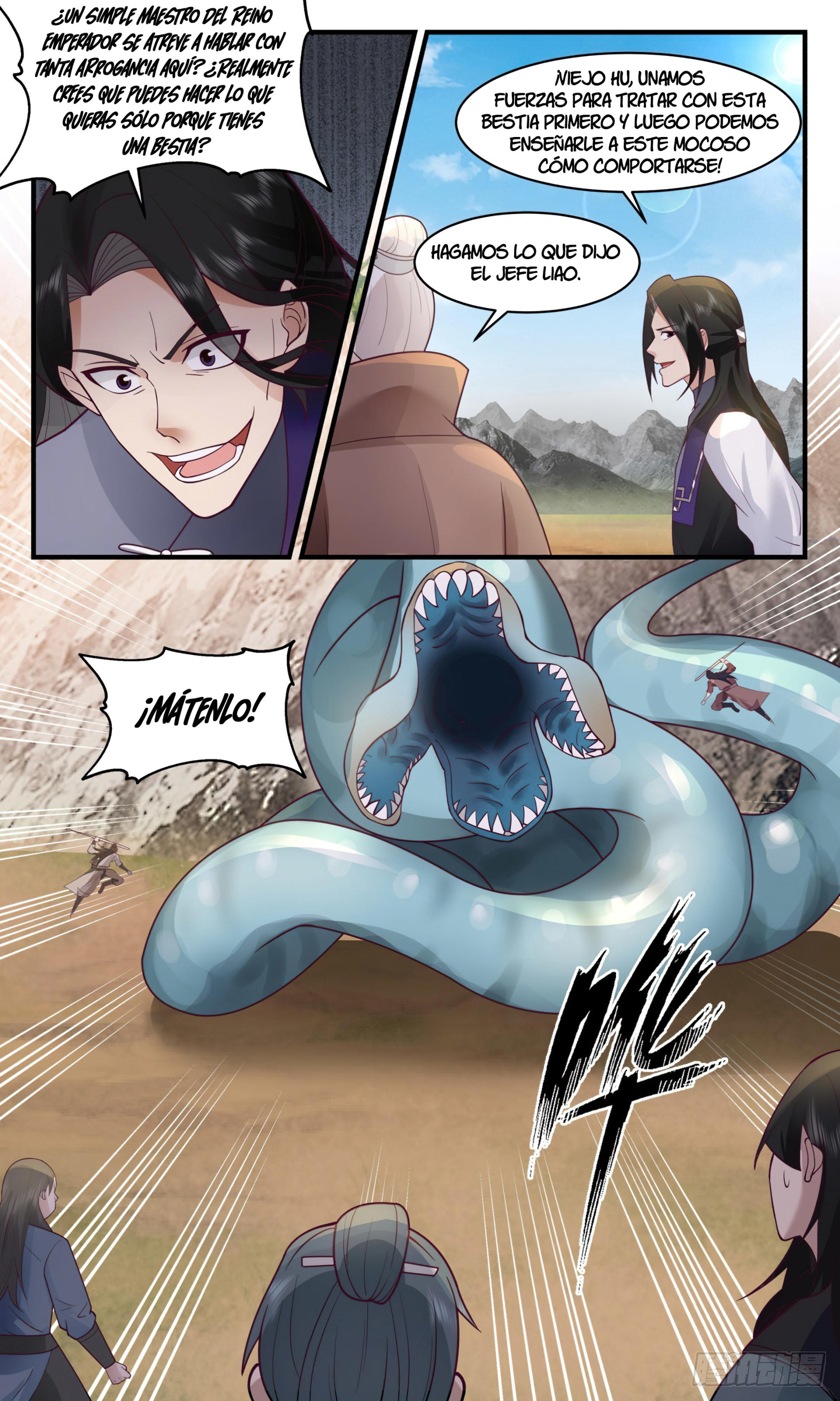 Martial Peak Capítulo 2650 - Página 3 en español