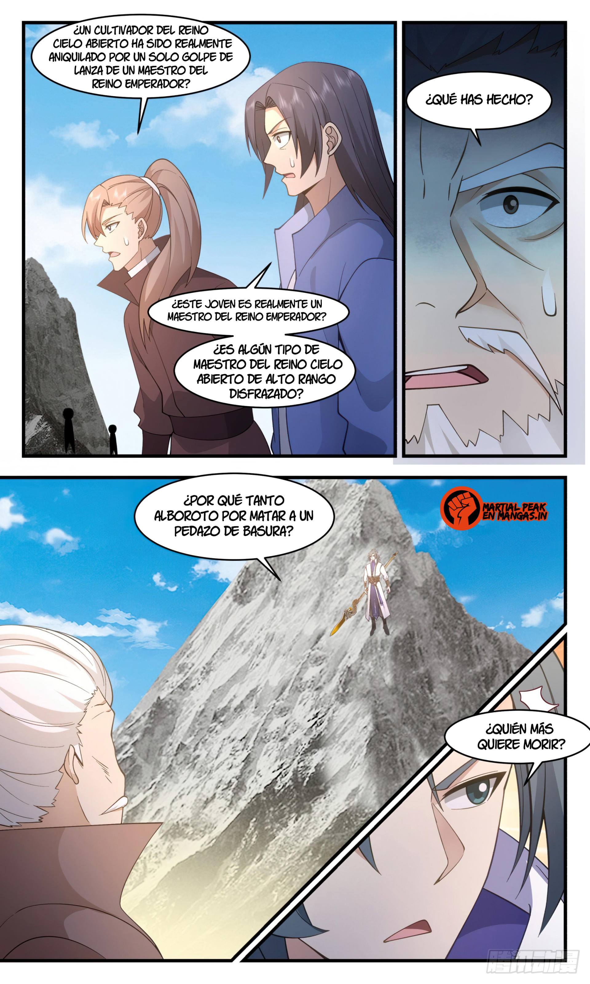 Martial Peak Capítulo 2650 - Página 8 en español