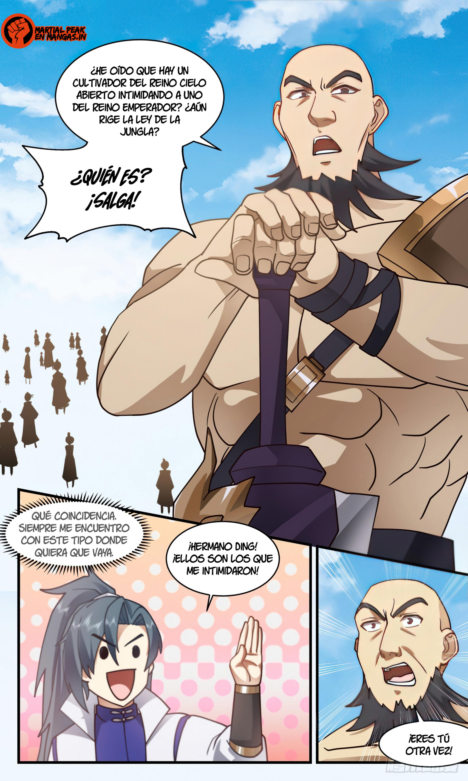 Martial Peak Capítulo 2651 - Página 3 en español