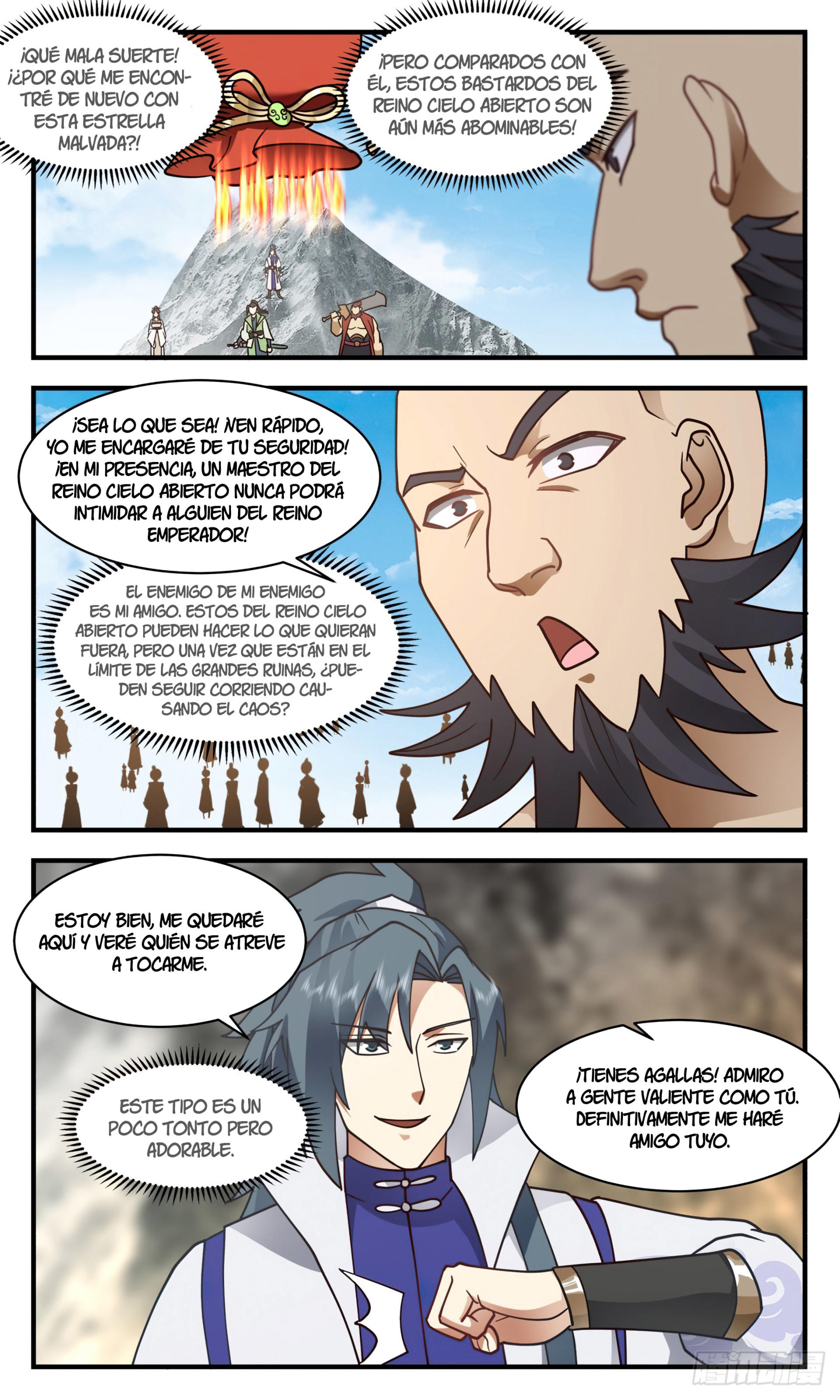 Martial Peak Capítulo 2651 - Página 4 en español