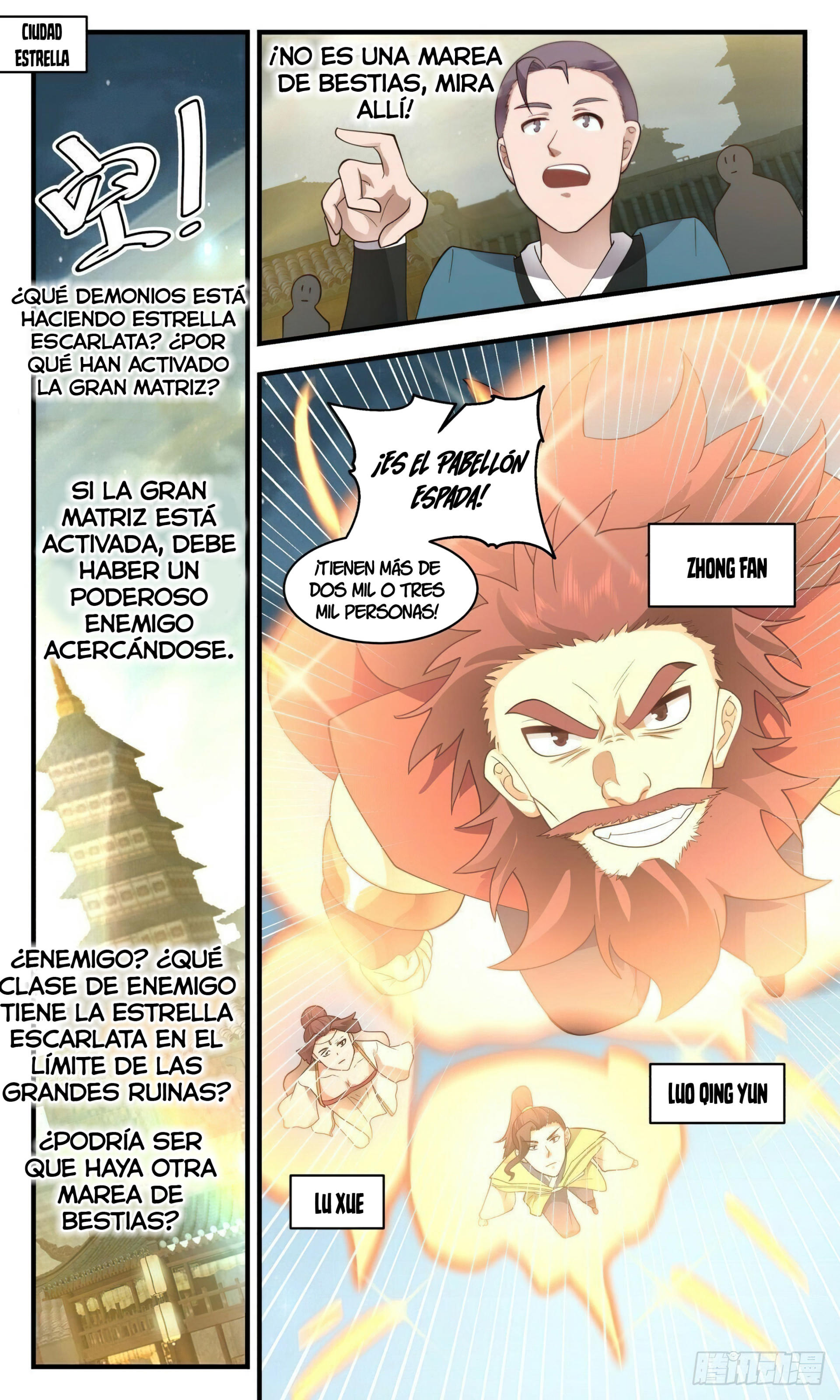 Martial Peak Capítulo 2655 - Página 8 en español