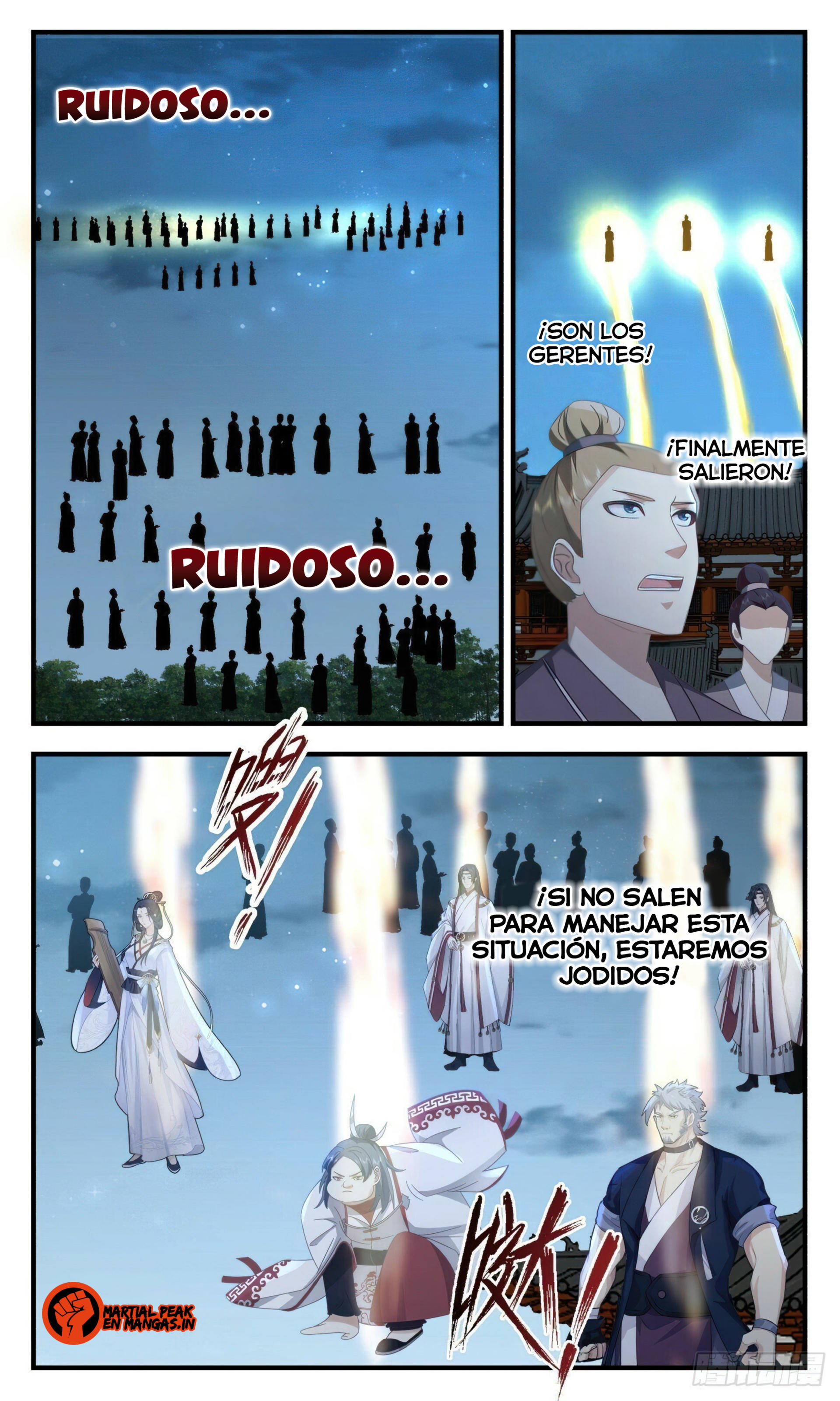 Martial Peak Capítulo 2656 - Página 3 en español