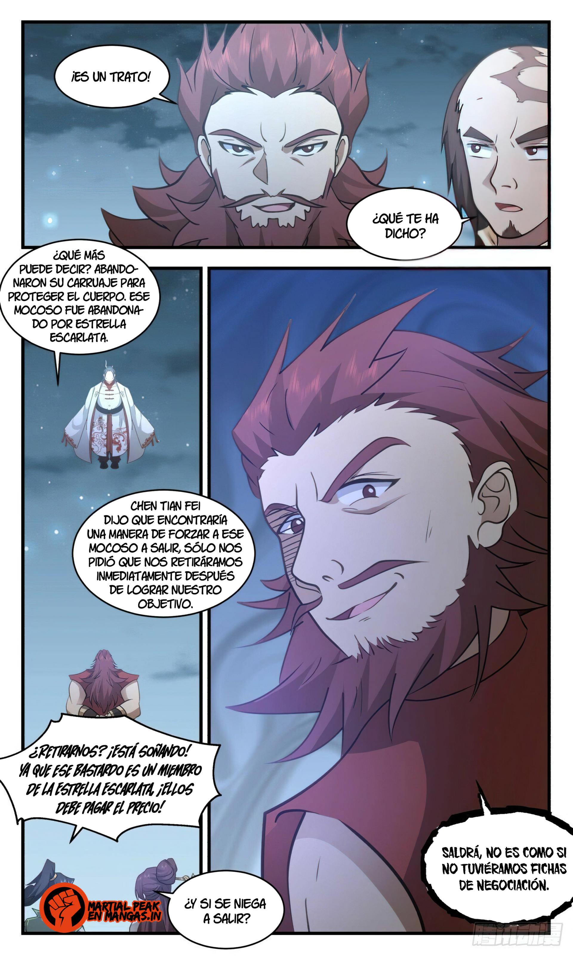 Martial Peak Capítulo 2656 - Página 5 en español