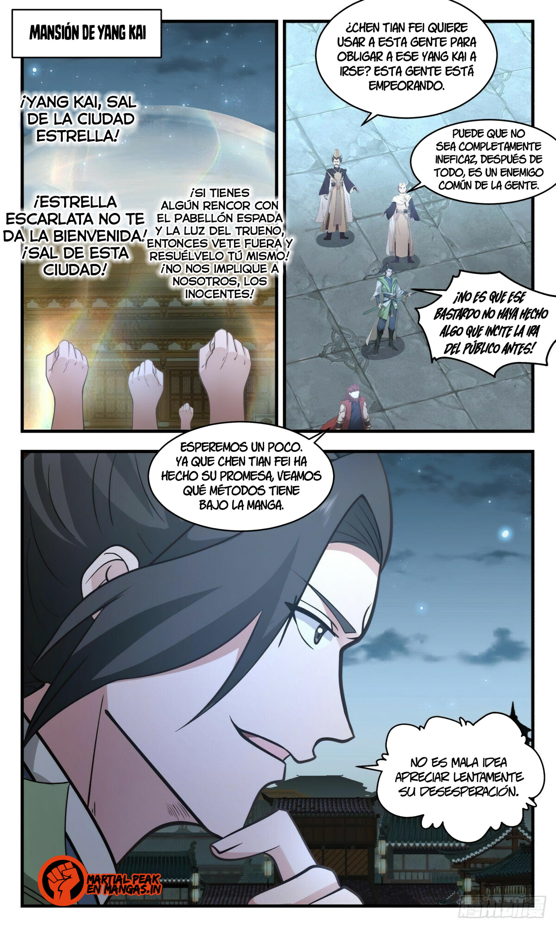 Martial Peak Capítulo 2656 - Página 6 en español