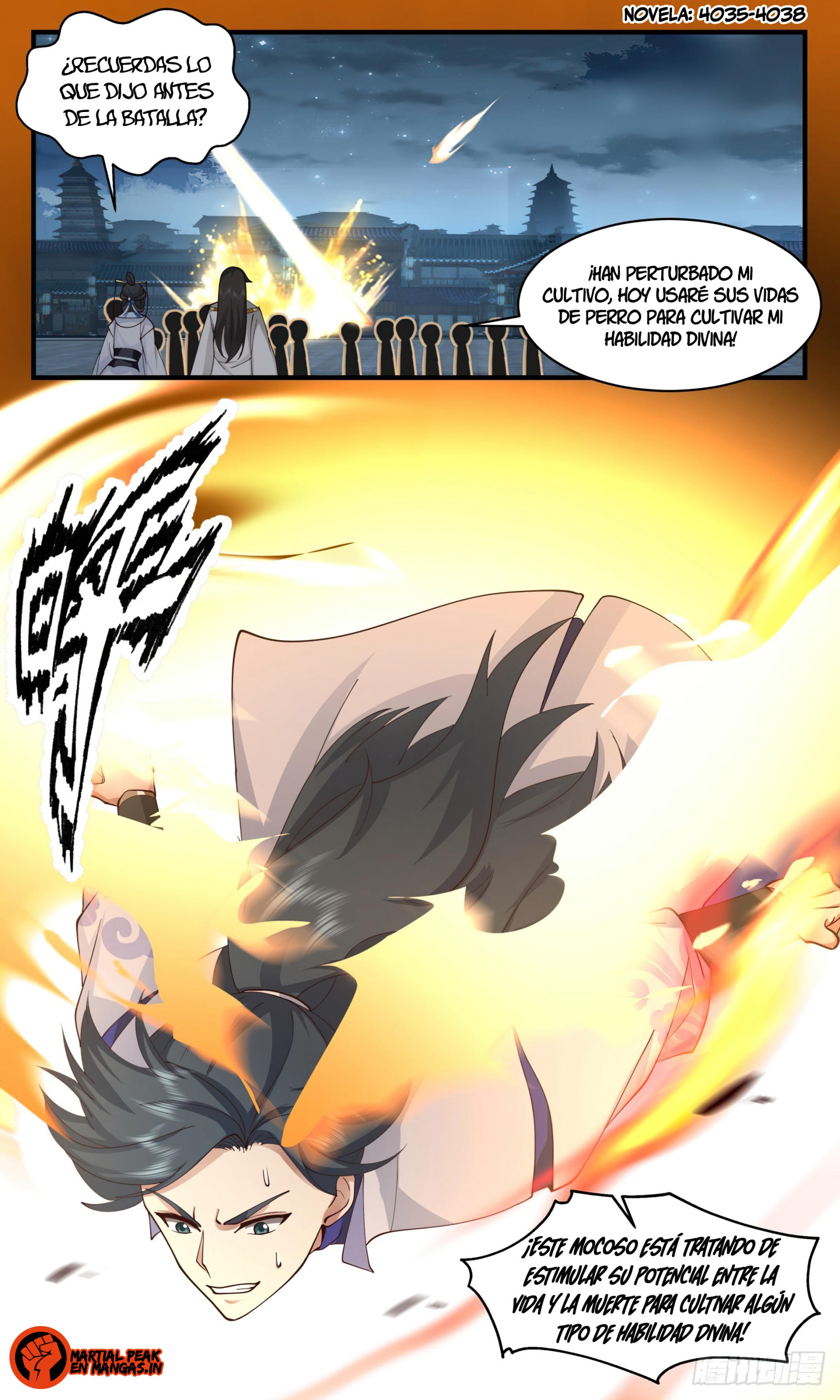 Martial Peak Capítulo 2658 - Página 13 en español
