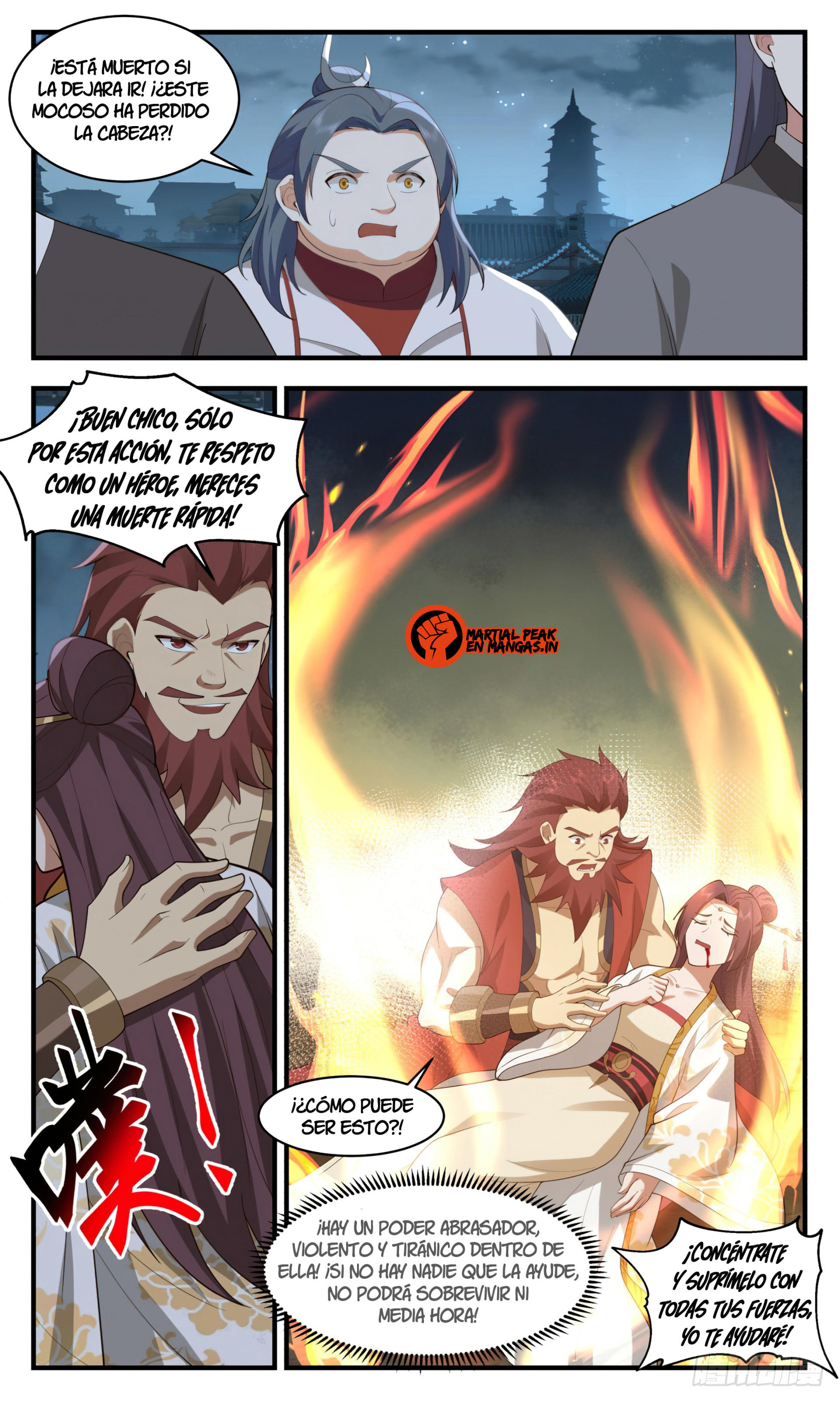 Martial Peak Capítulo 2658 - Página 5 en español