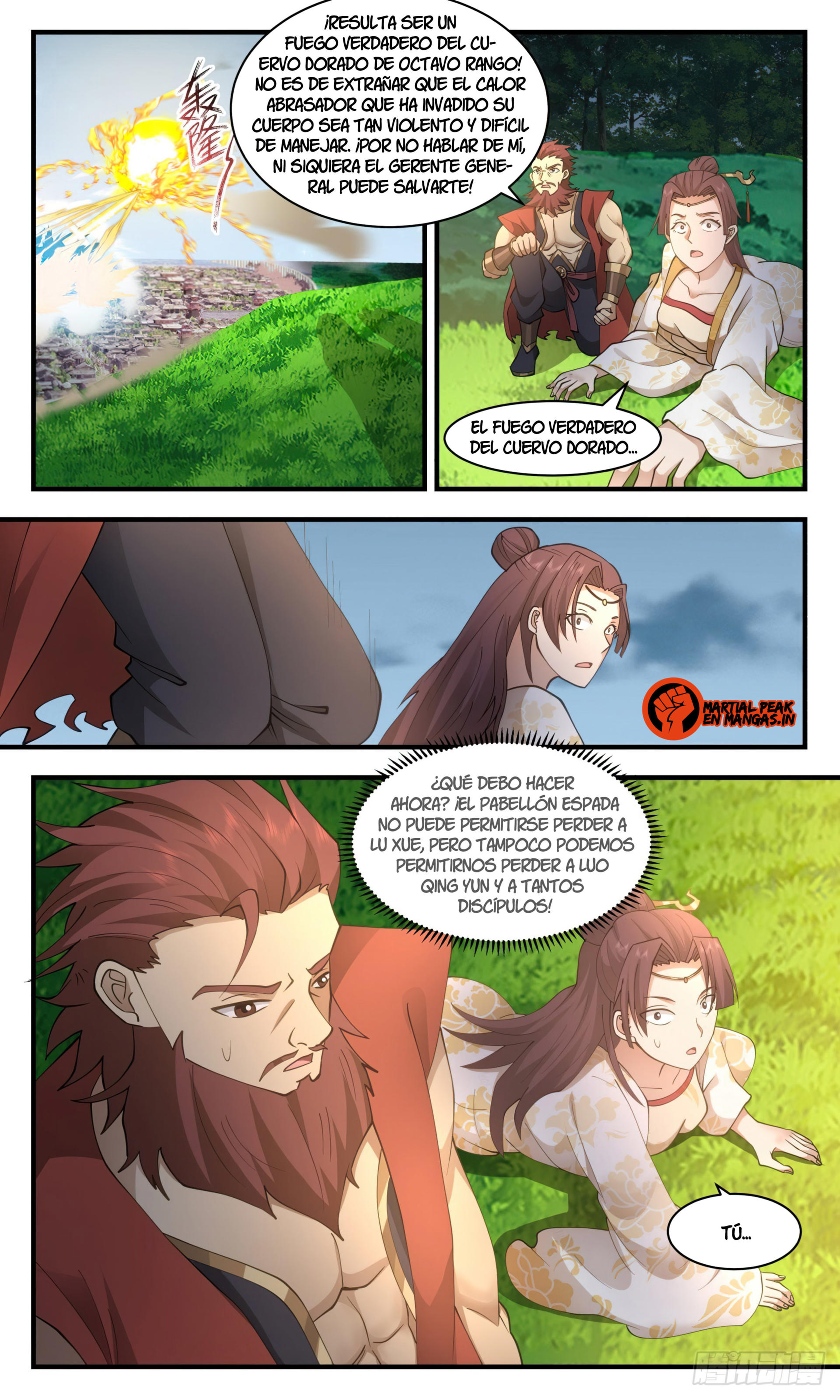 Martial Peak Capítulo 2659 - Página 12 en español