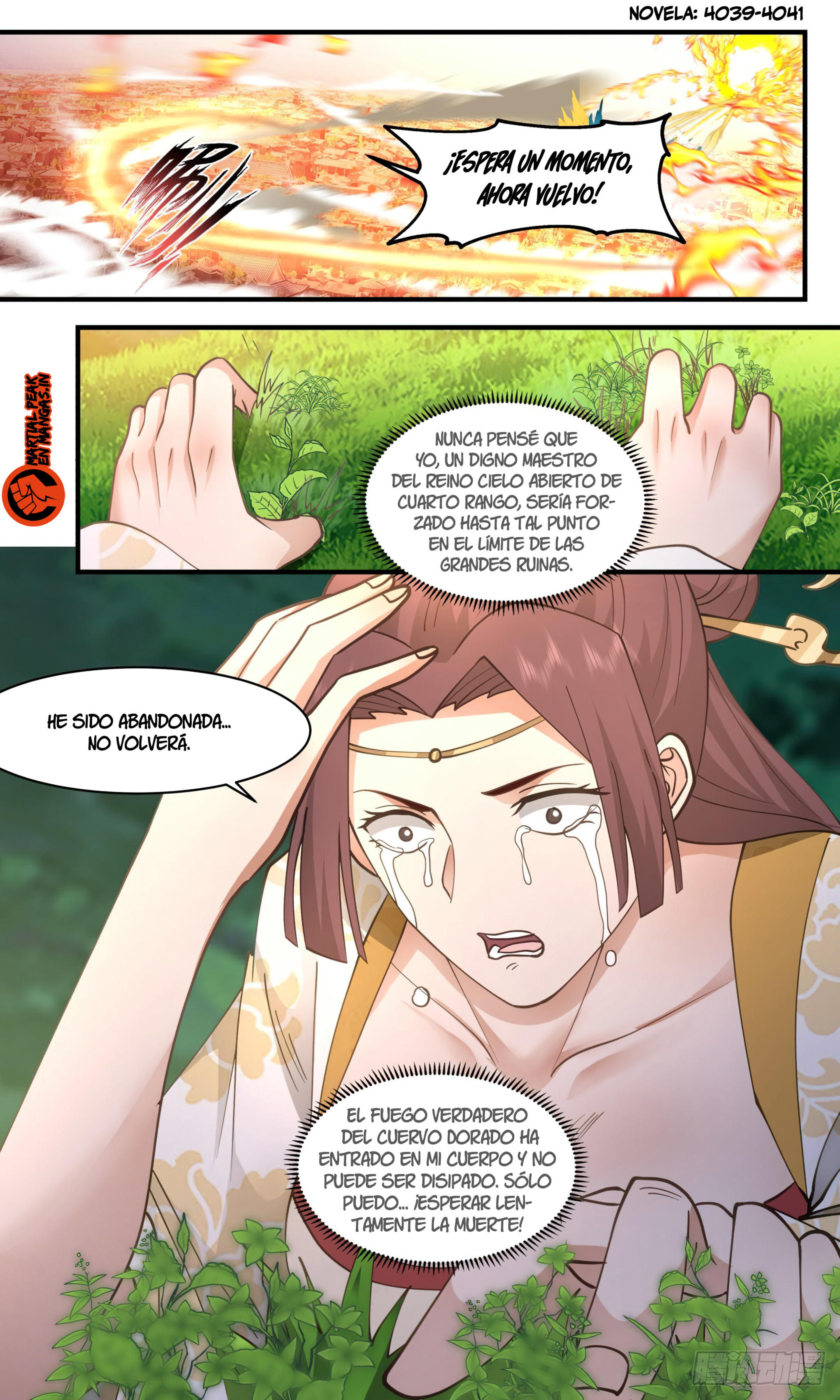 Martial Peak Capítulo 2659 - Página 13 en español