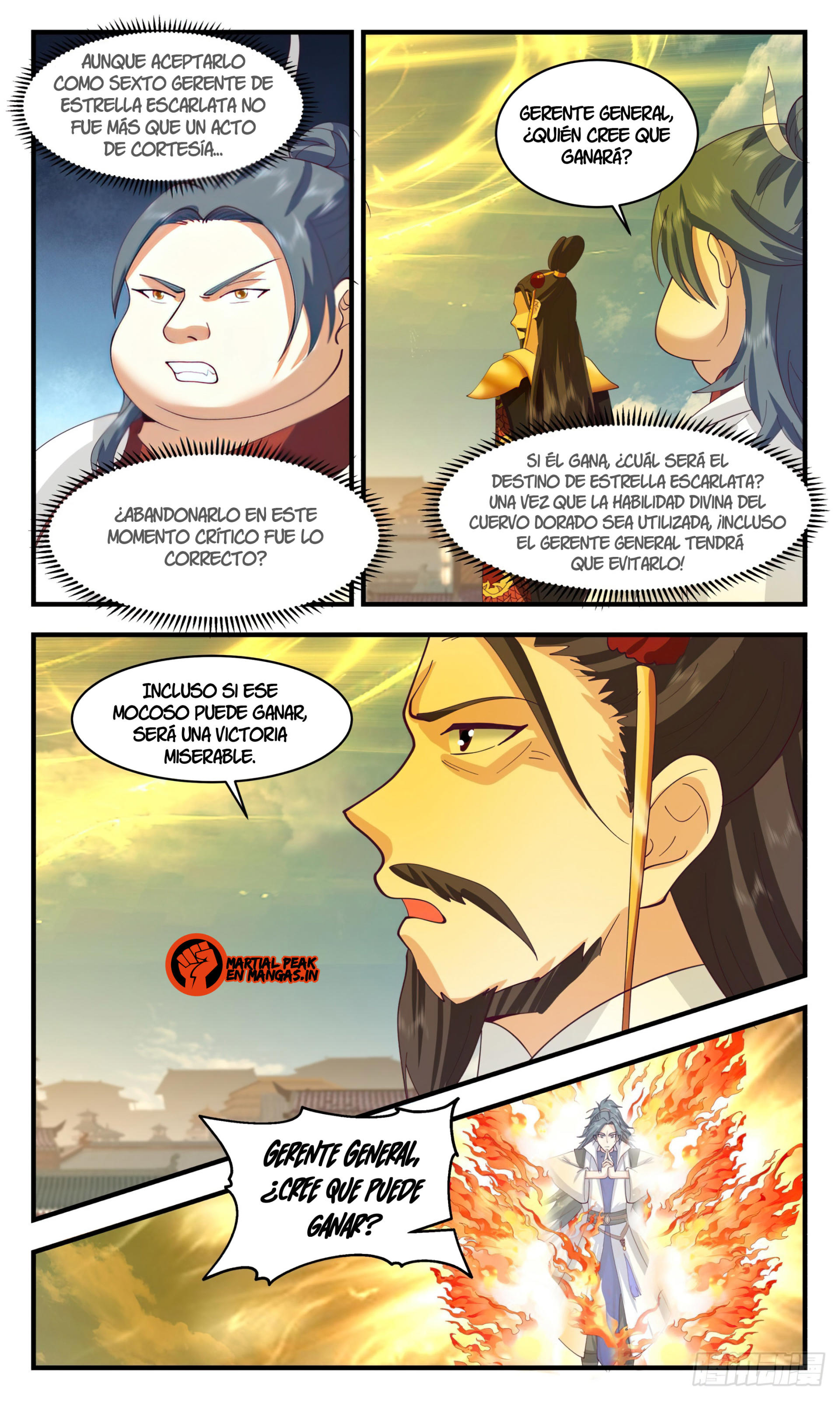 Martial Peak Capítulo 2660 - Página 3 en español