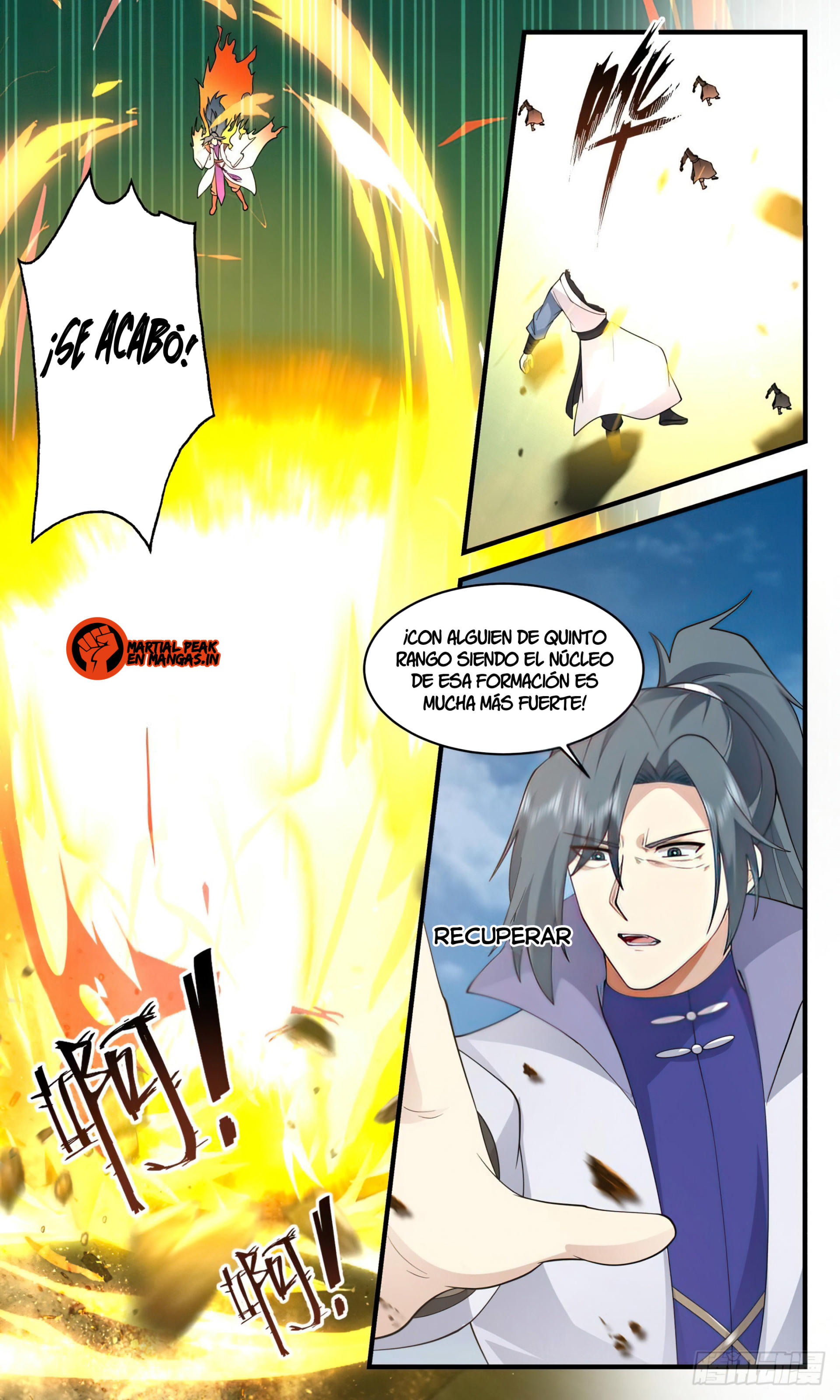 Martial Peak Capítulo 2660 - Página 5 en español