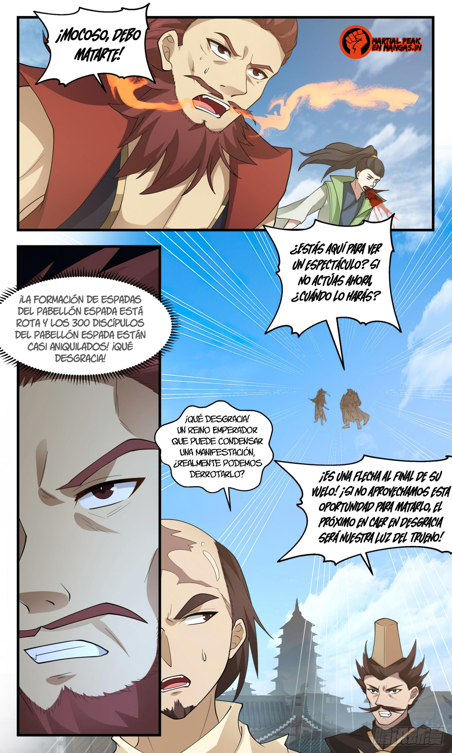 Martial Peak Capítulo 2660 - Página 6 en español