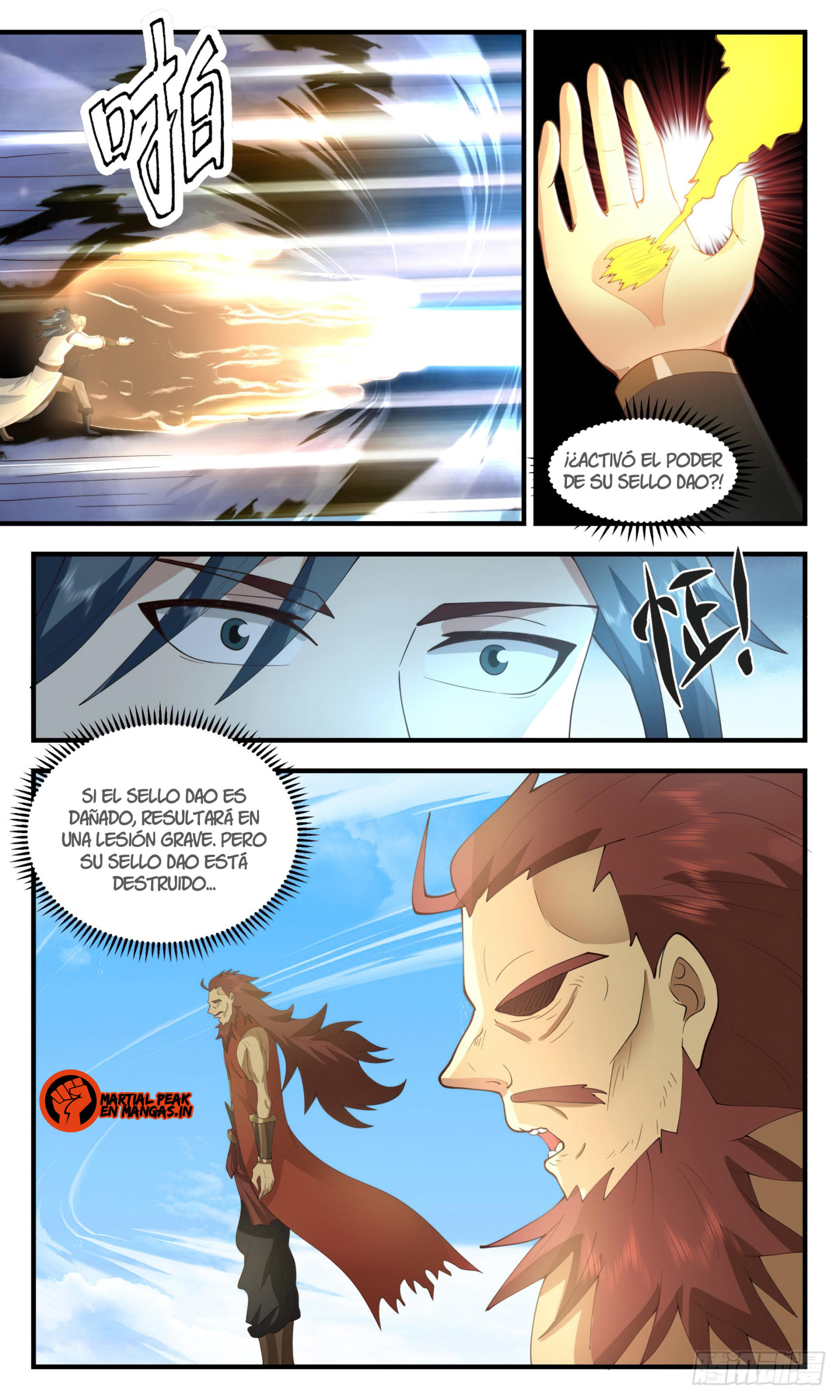Martial Peak Capítulo 2661 - Página 3 en español