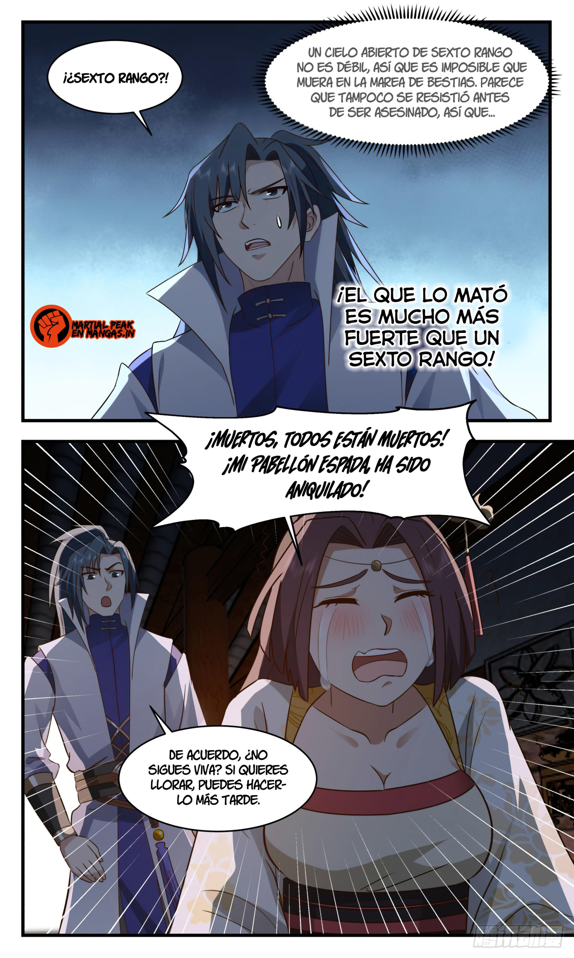 Martial Peak Capítulo 2661 - Página 9 en español