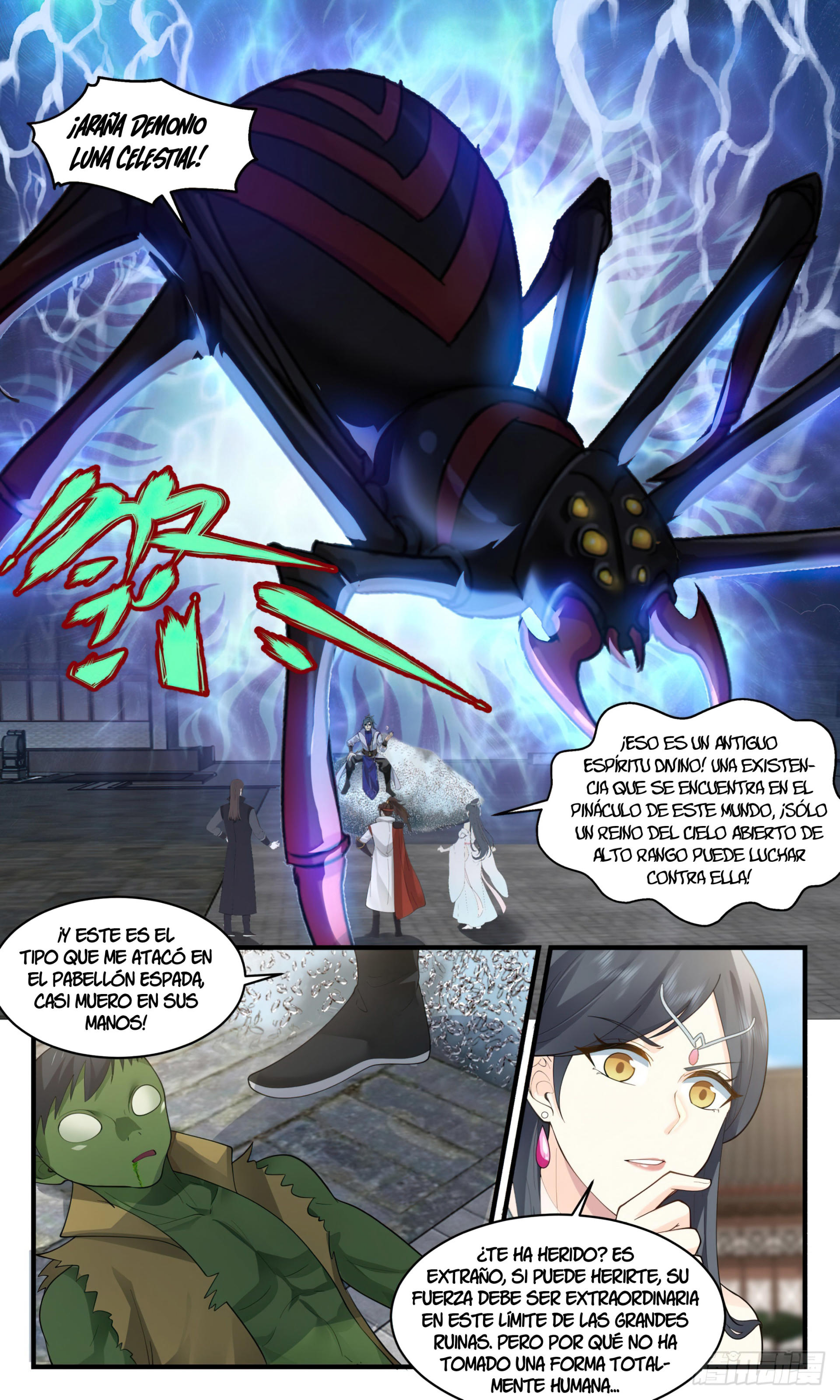 Martial Peak Capítulo 2663 - Página 7 en español