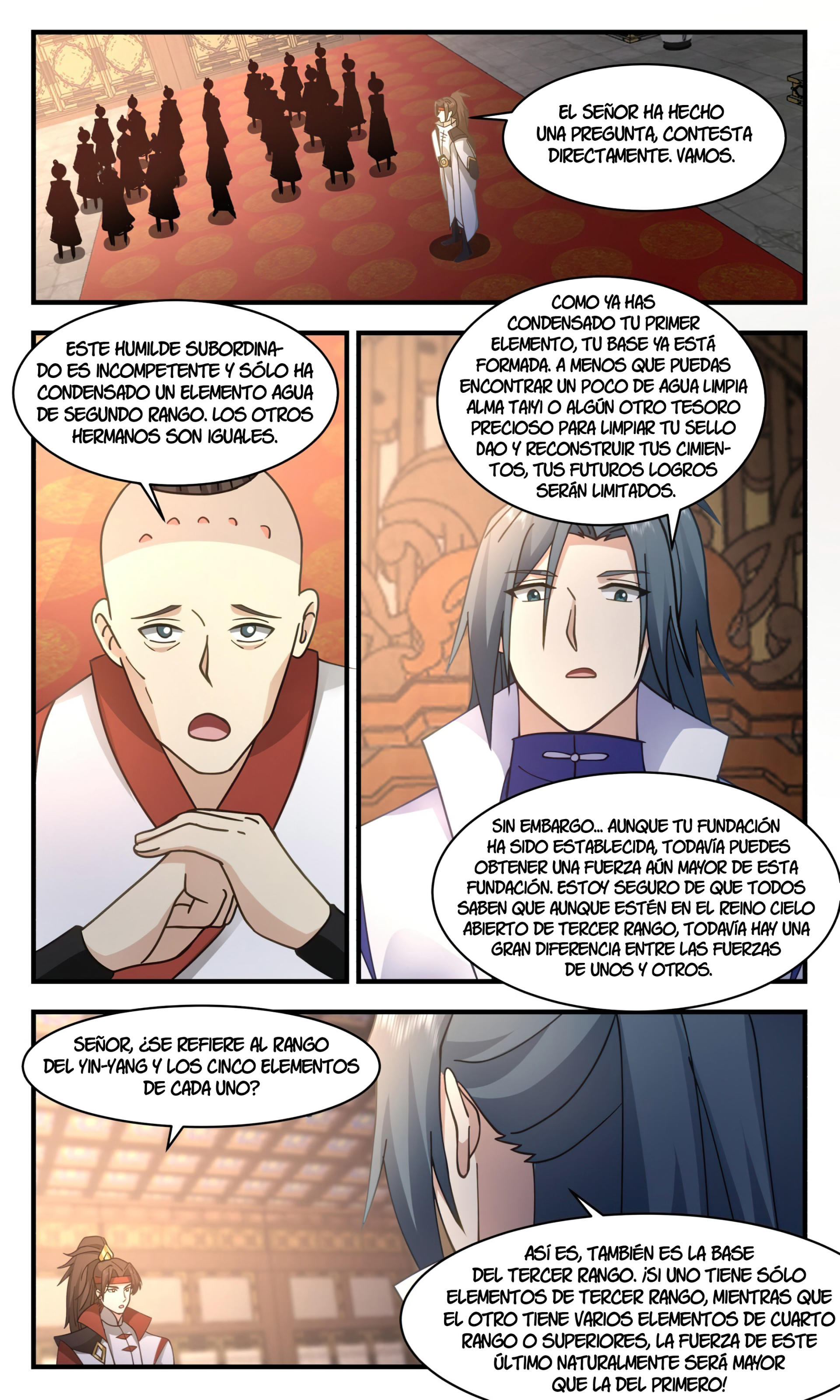Martial Peak Capítulo 2664 - Página 8 en español