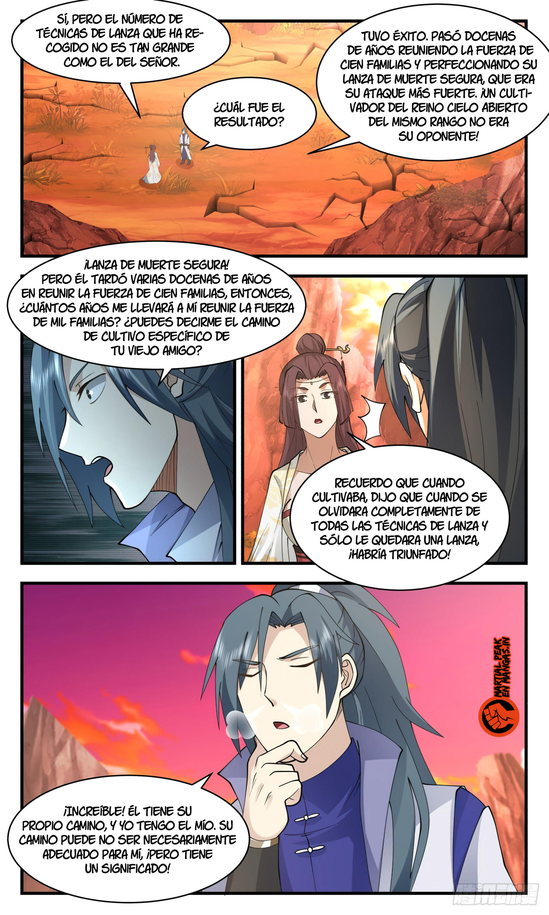 Martial Peak Capítulo 2665 - Página 10 en español