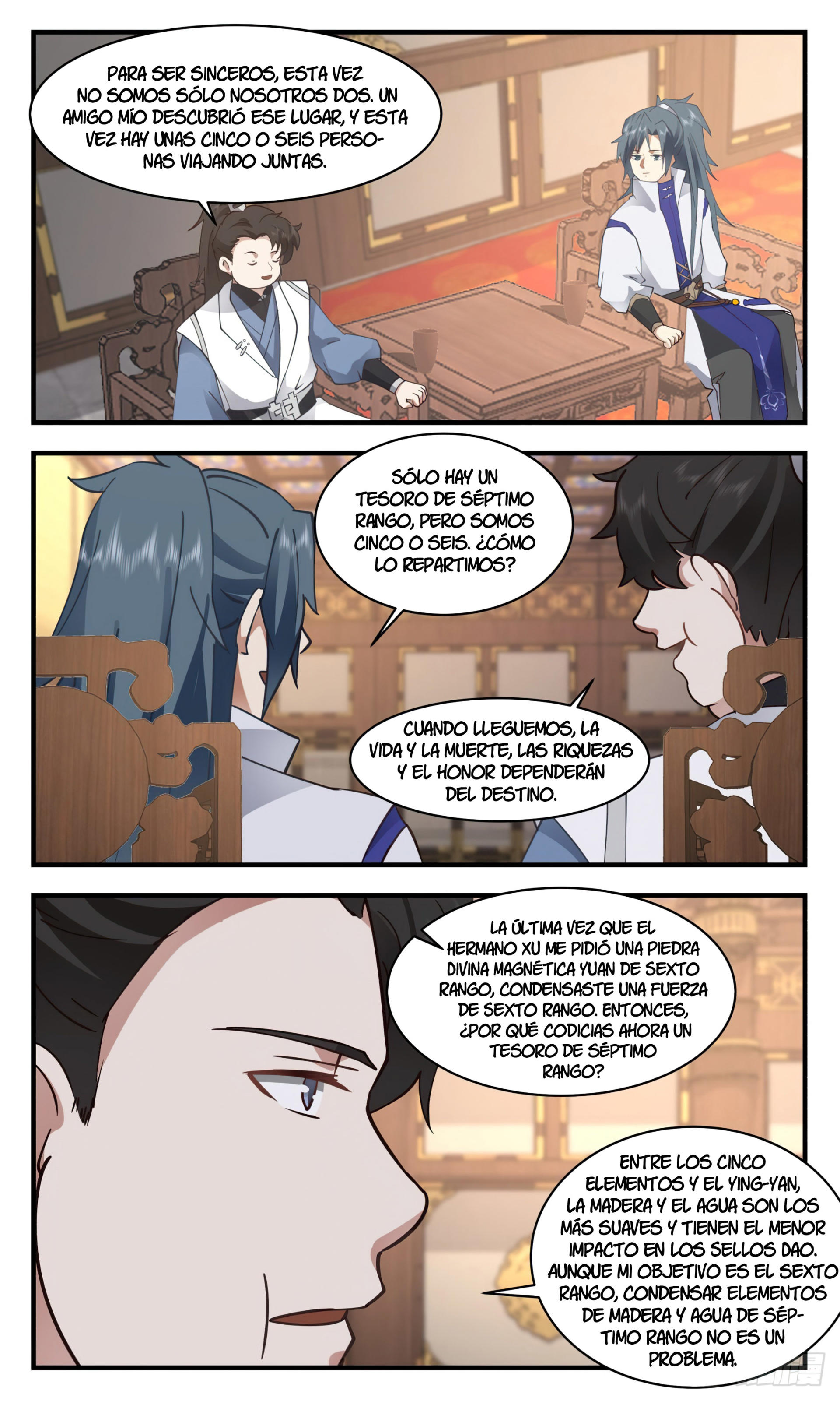 Martial Peak Capítulo 2666 - Página 6 en español