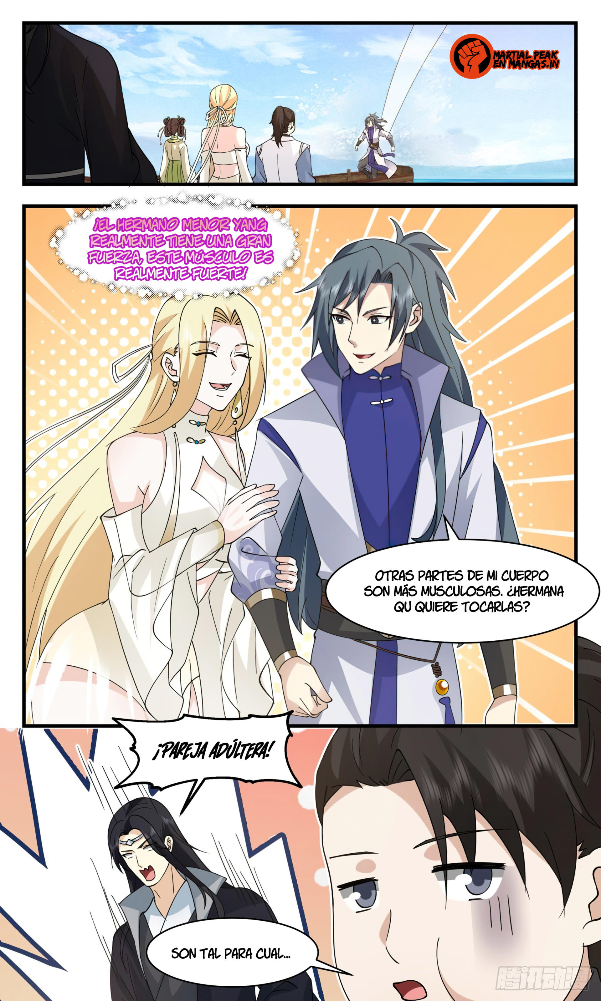 Martial Peak Capítulo 2667 - Página 8 en español