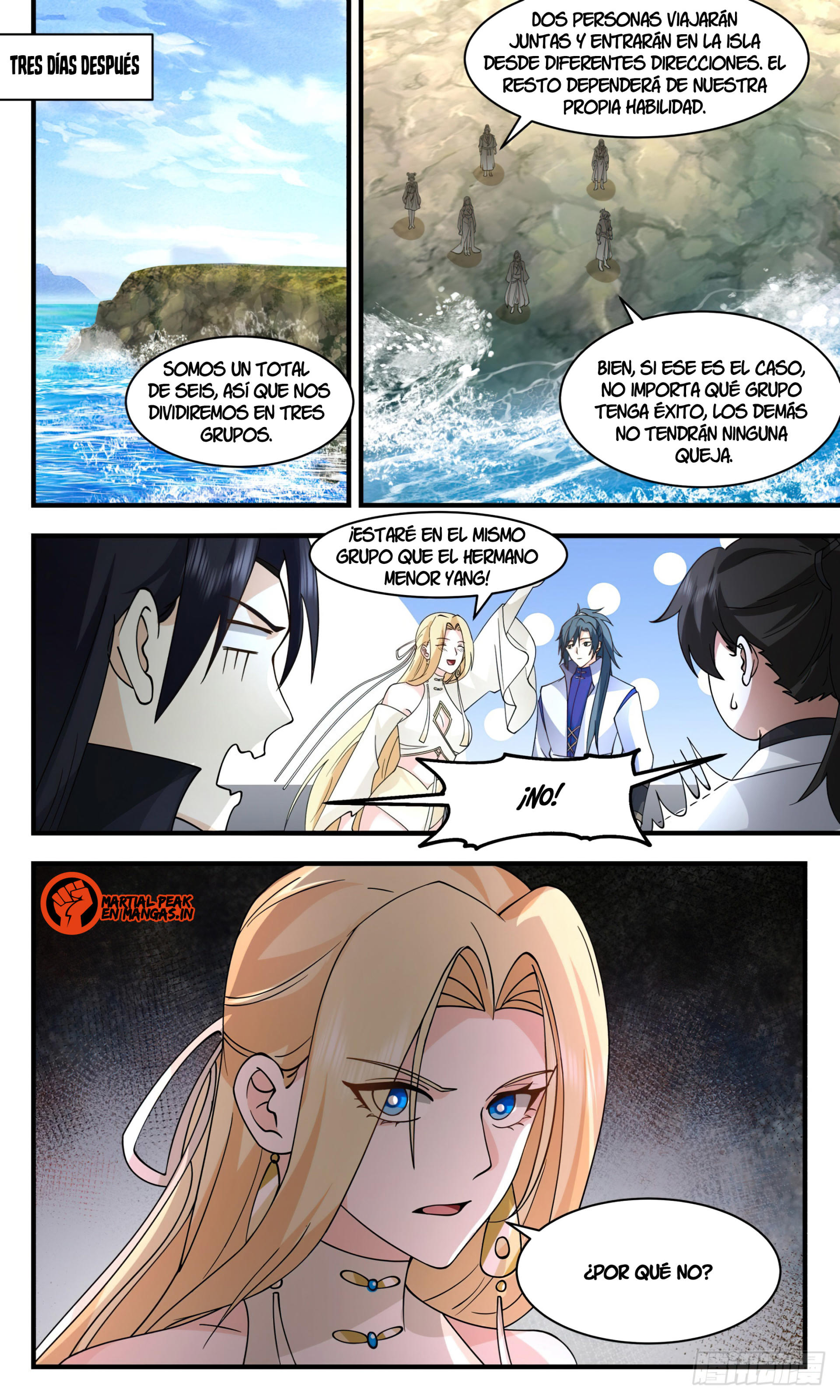 Martial Peak Capítulo 2667 - Página 9 en español